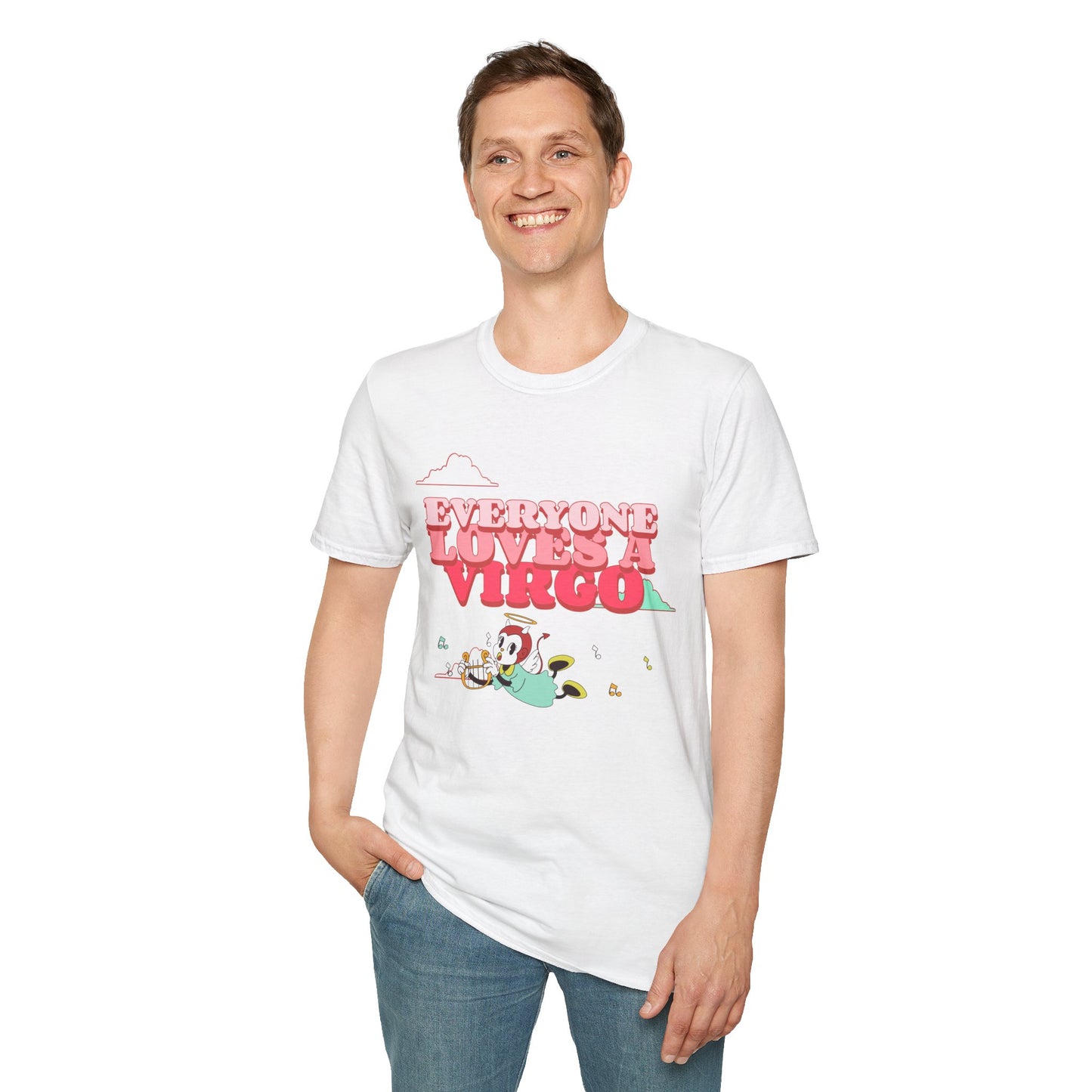 T-shirt "Todos ama um Virgo" | Homem