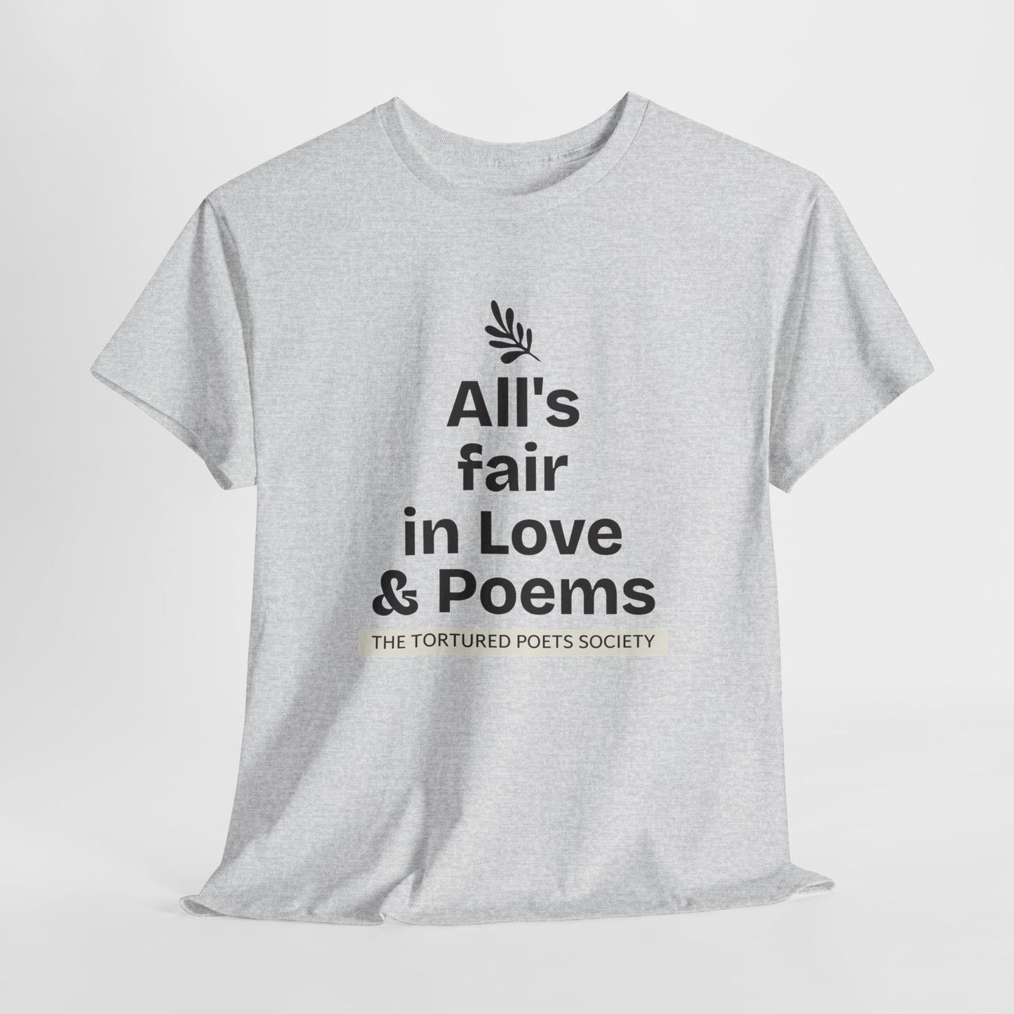 T-shirt "All's Fair in Love and Poems" | Women | Romero's