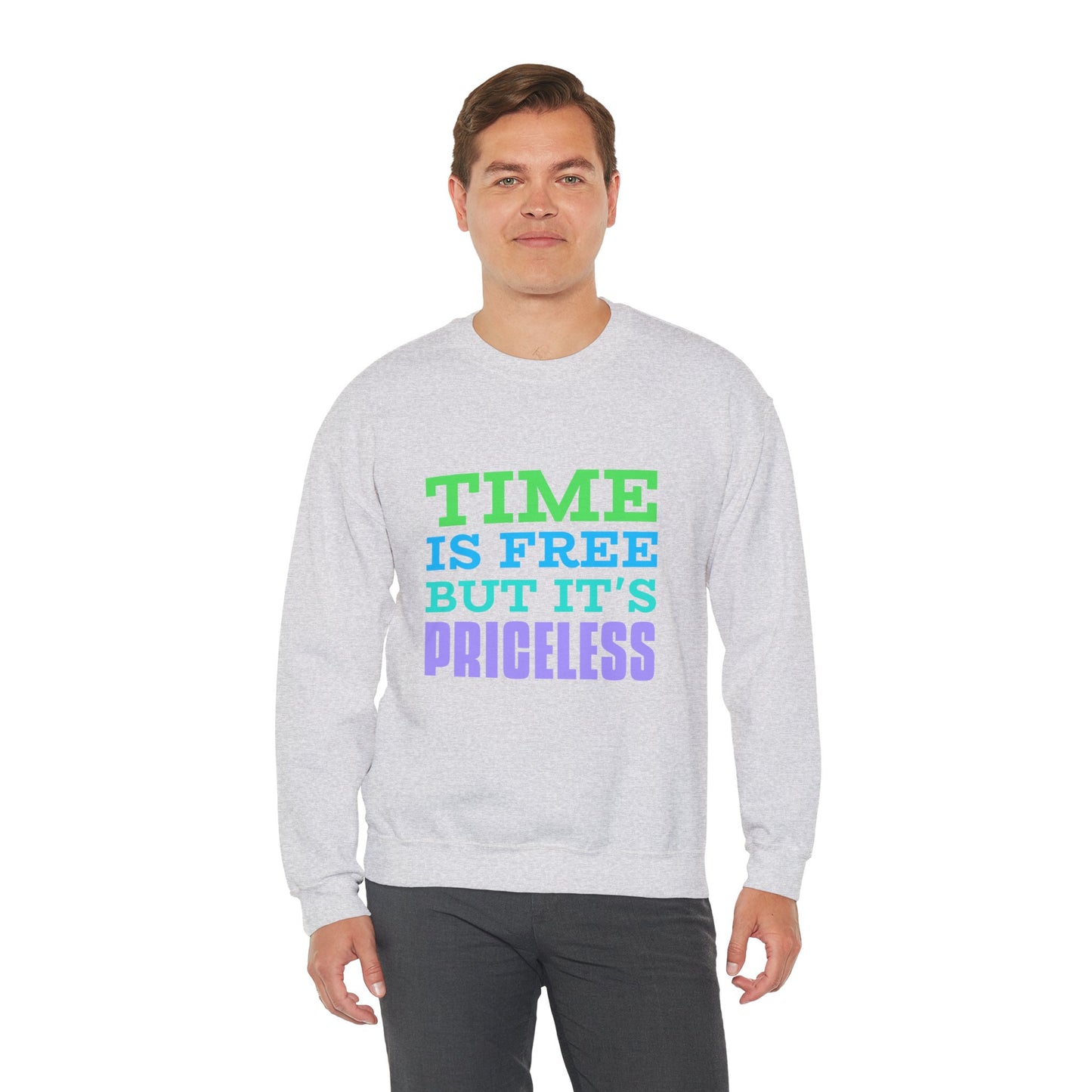 Sweatshirt "O tempo não tem preço" - Homem