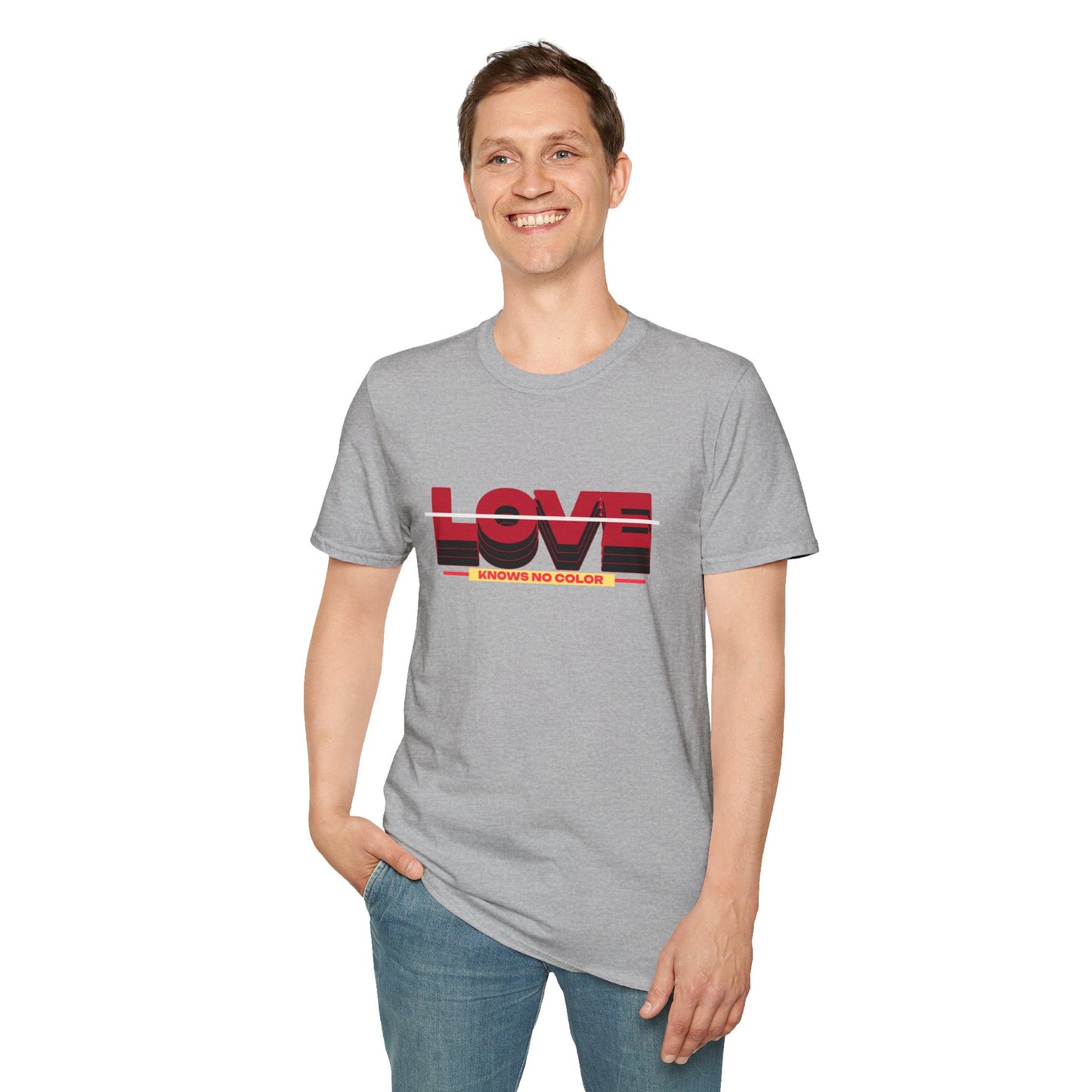 Camiseta 'Love Knows No Color': Comemore a Diversidade no Romero's | Homem