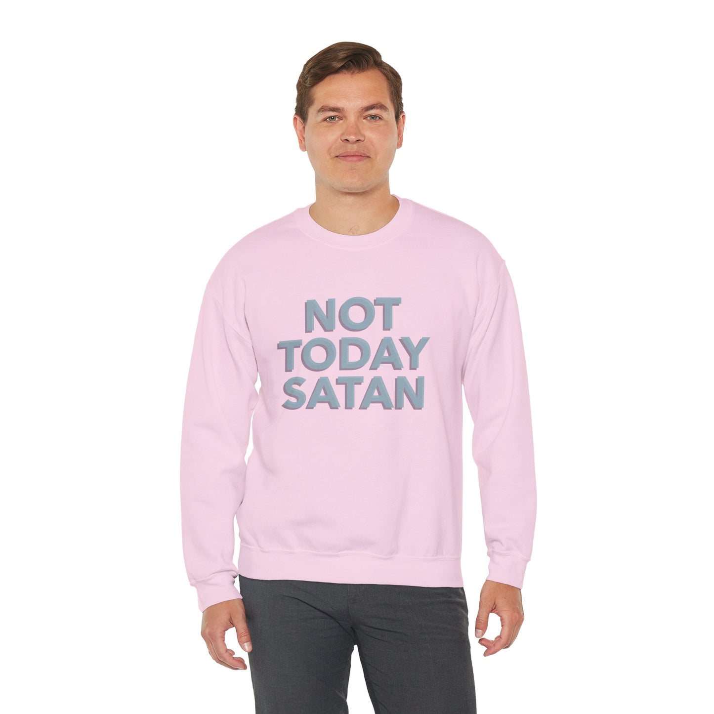 Sweatshirt "Not Today Satan" - Man