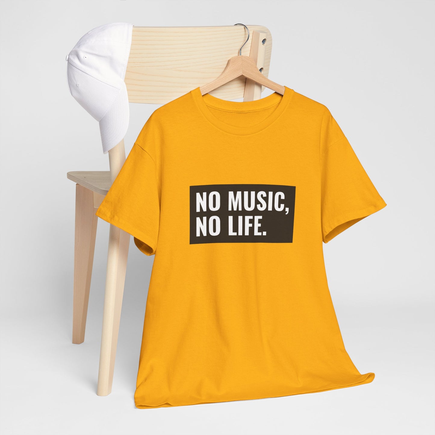 T-shirt - "Nenhuma música, nenhuma vida" | Mulheres | Romero