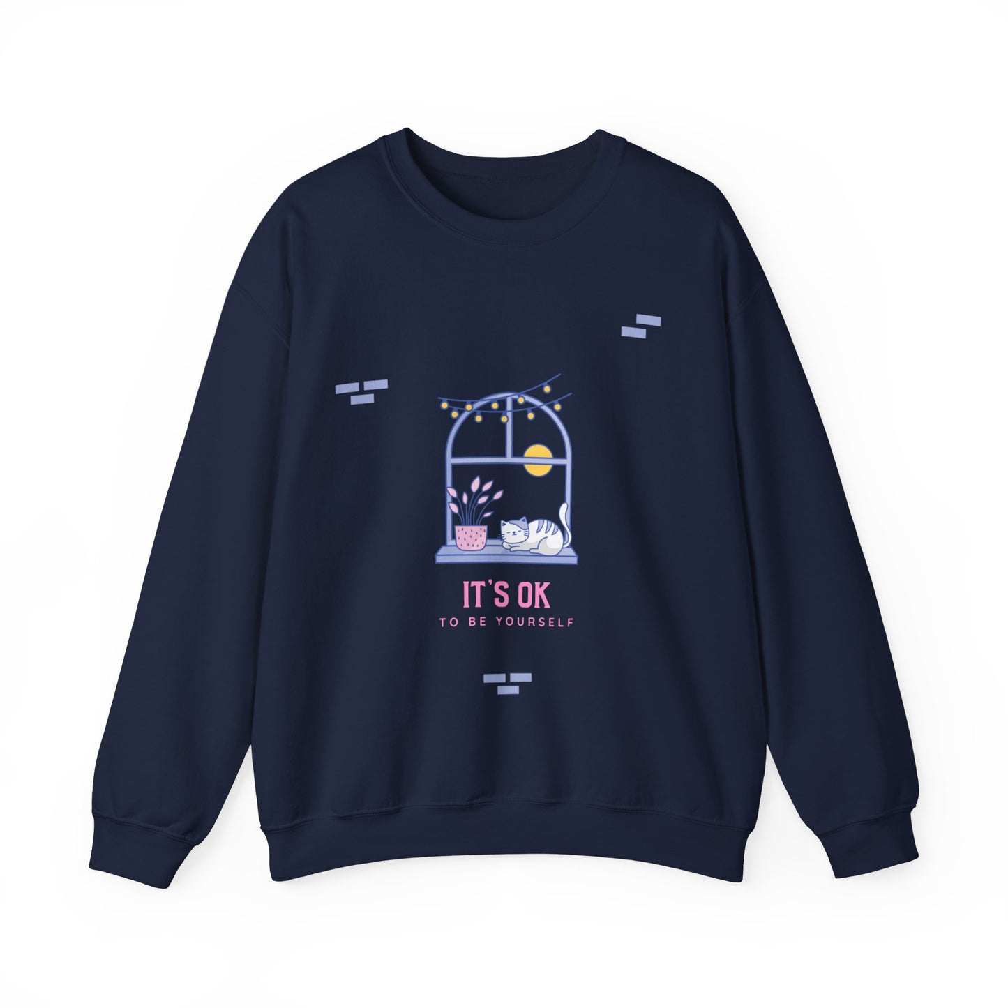 Sweatshirt "It's ok to be Yourself" - Woman