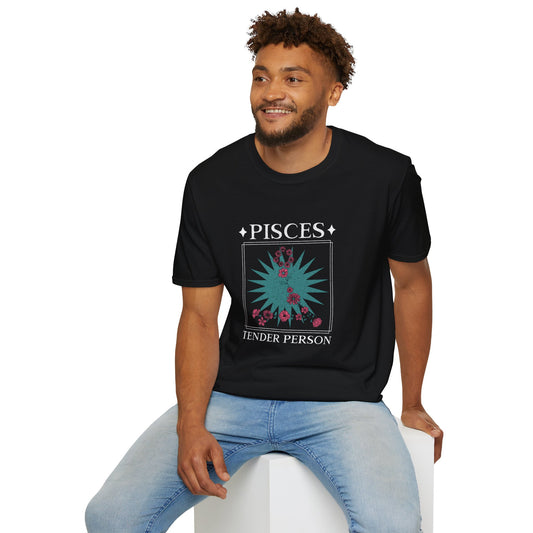 T-Shirt "Peixes: Pessoa Terna" - Homem