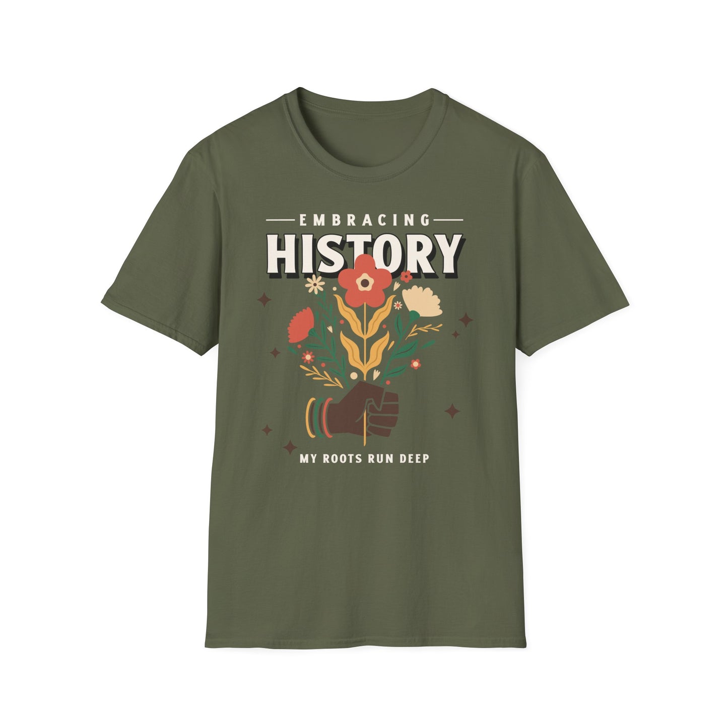 T-shirt "My Roos Run Deep, Embracing History" | Women | Romero's - Abrazando la Diversidad