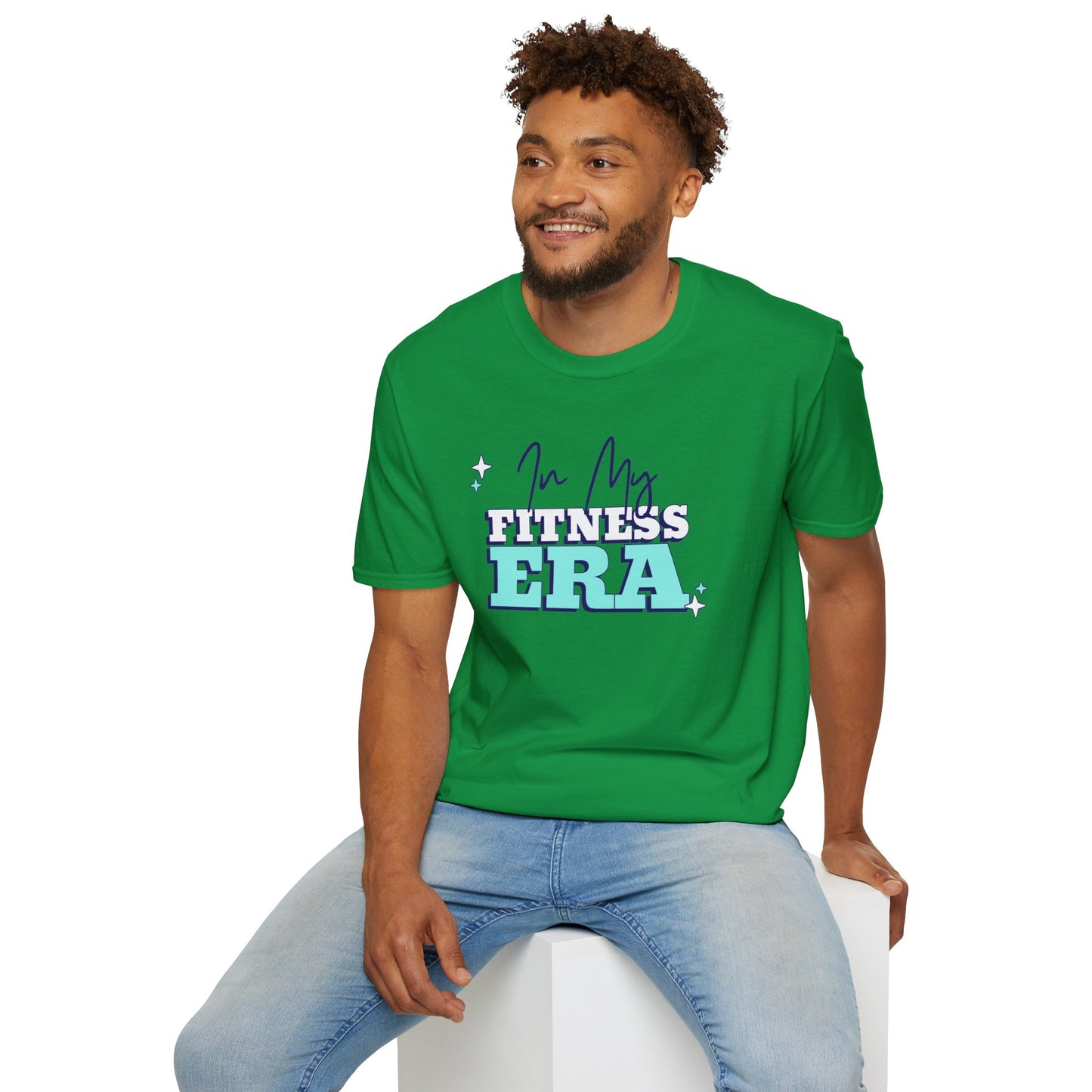 Camiseta "Na Minha Era Fitness" | Homem | Estilo ativo para um estilo de vida saudável | Romero