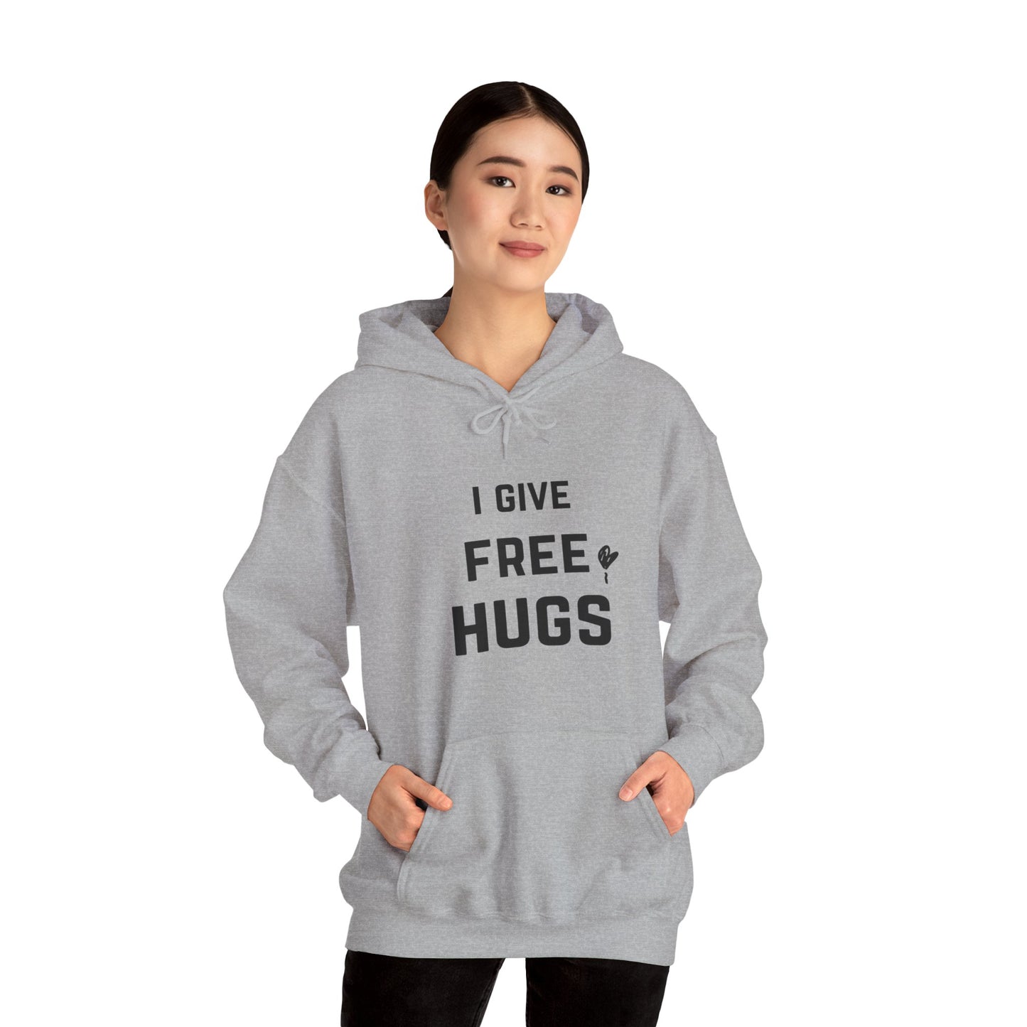 Sweatshirt "Dou abraços grátis" - Mulher