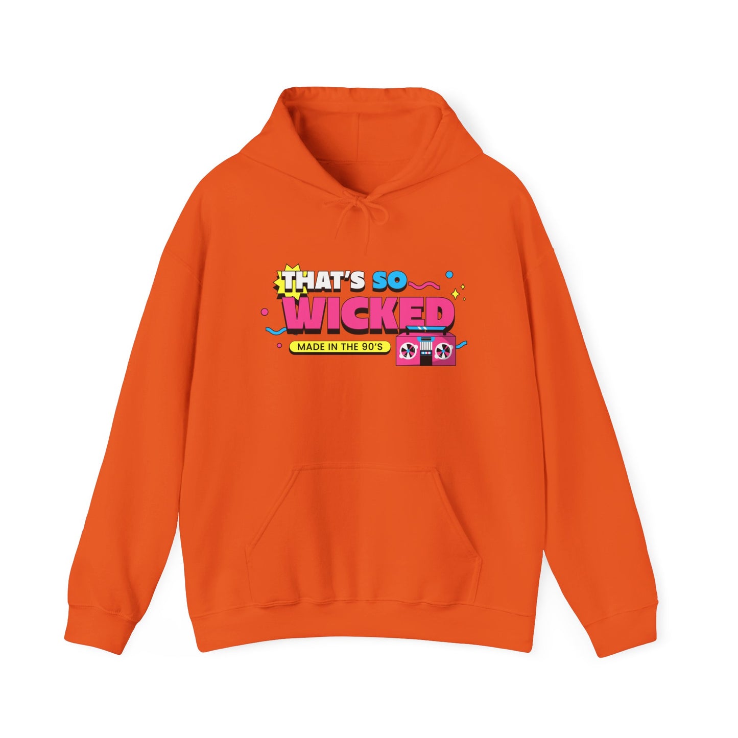 "90's Kid" Hooded Sweatshirt - Man