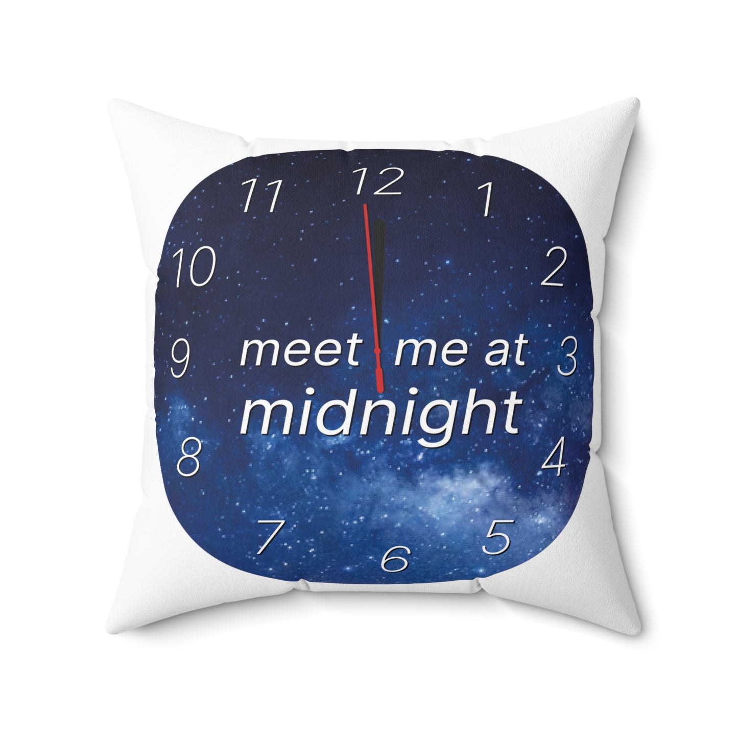 "Meet Me at Midnight" Square Polyester Cushion - Taylor's Version