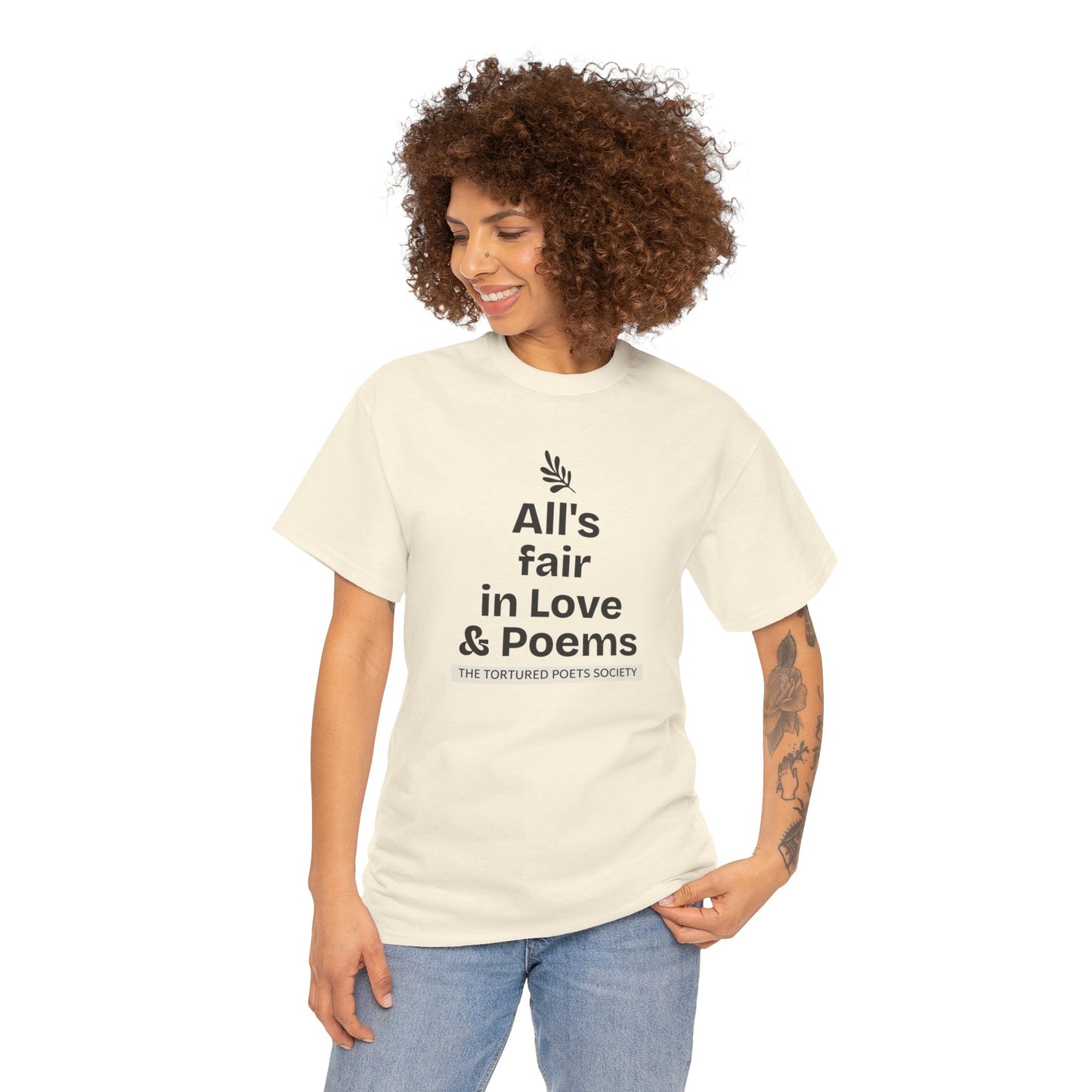 T-shirt "All's Fair in Love and Poems" | Women | Romero's