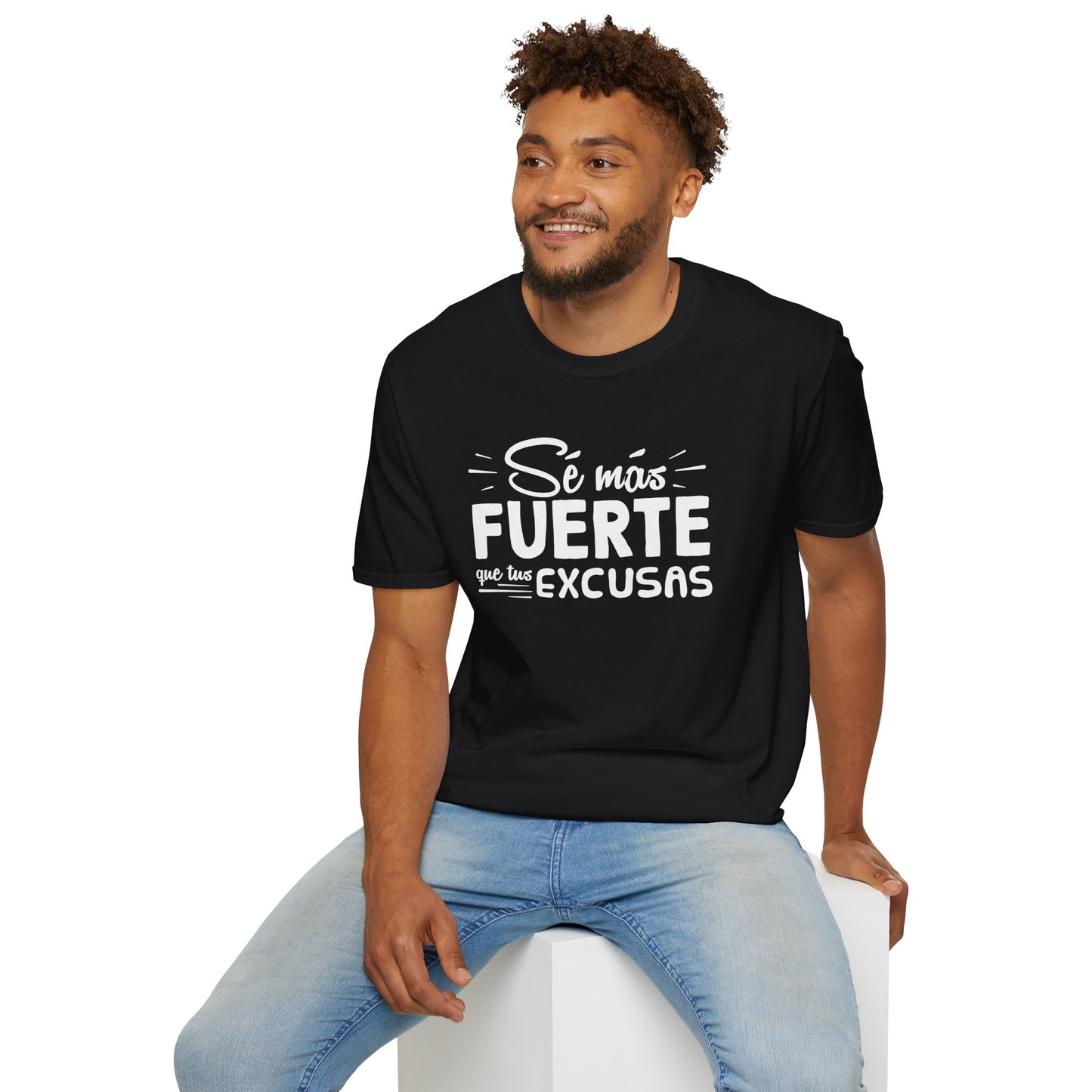 T-Shirt - "Seja mais forte" - Homem 