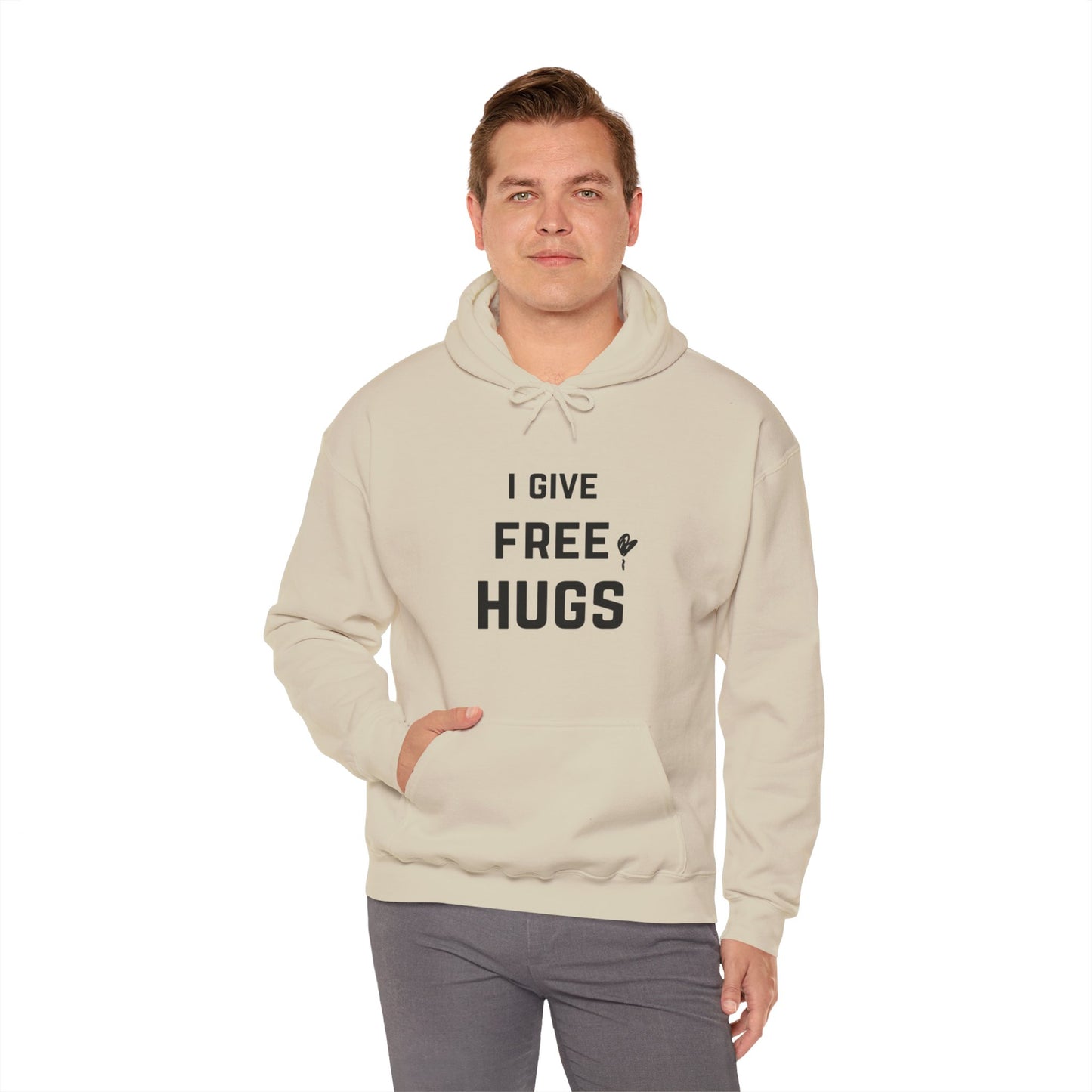 Sweatshirt "I Give Free Hugs" - Men