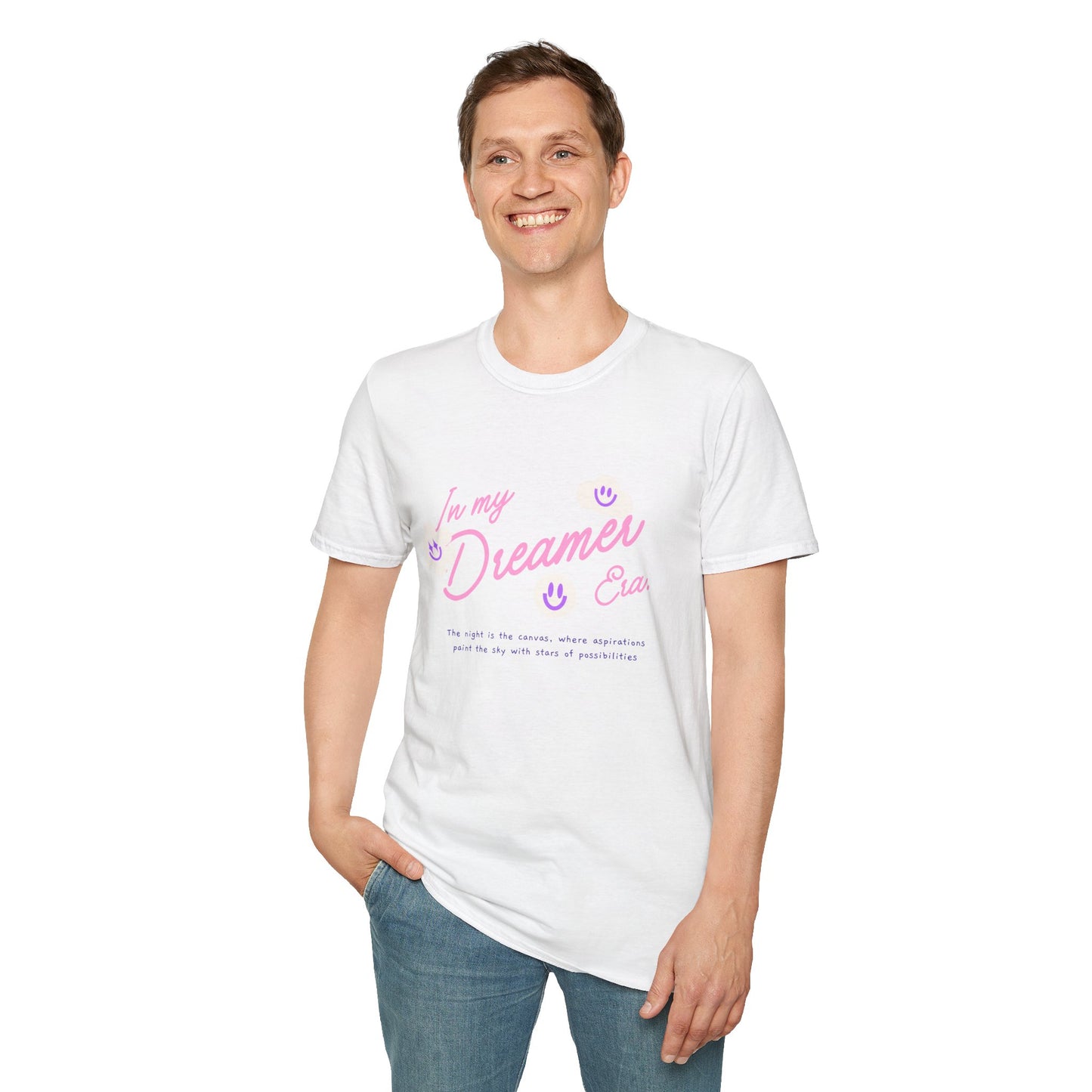 Camiseta "In My Dreamer Era" - Inspire suas Noites Estreladas | Homem | Romero