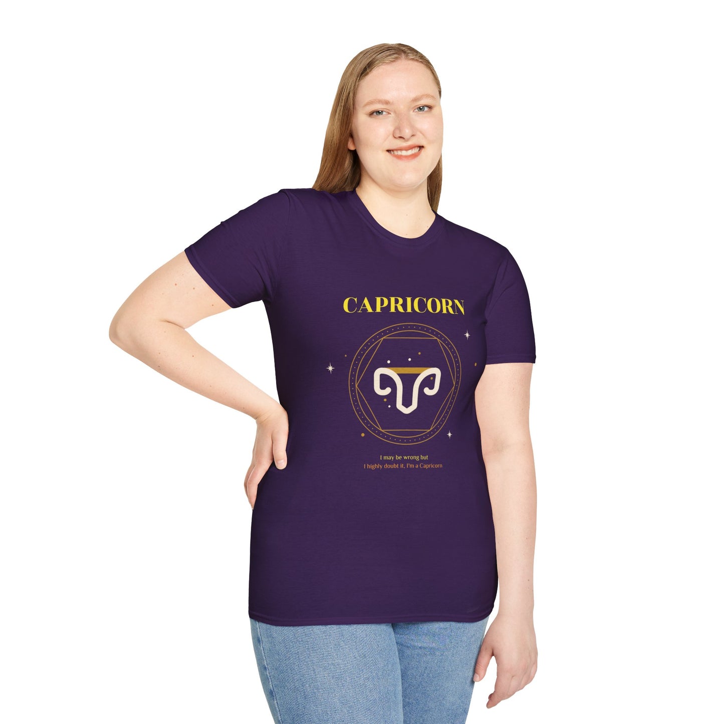 T-Shirt "Capricorn: I May Be Wrong, But I Highly Doubt It. I'm Capricorn"  | Woman