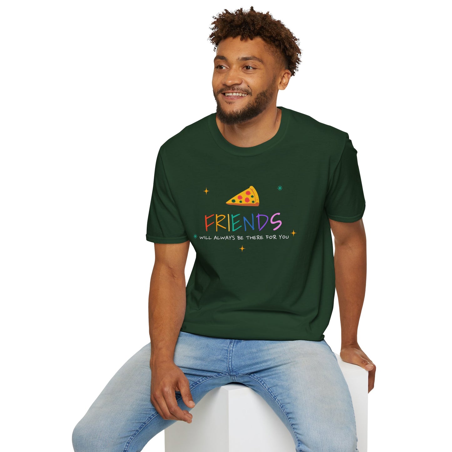 Camiseta "Os amigos sempre estarão lá para você" - Homem