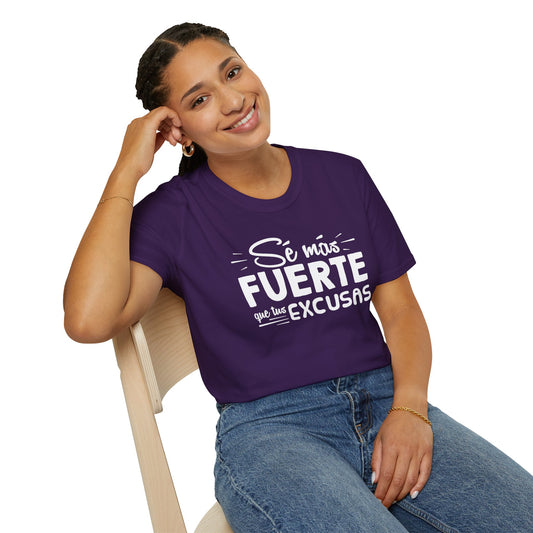 T-Shirt - "Sé más fuerte" - Woman