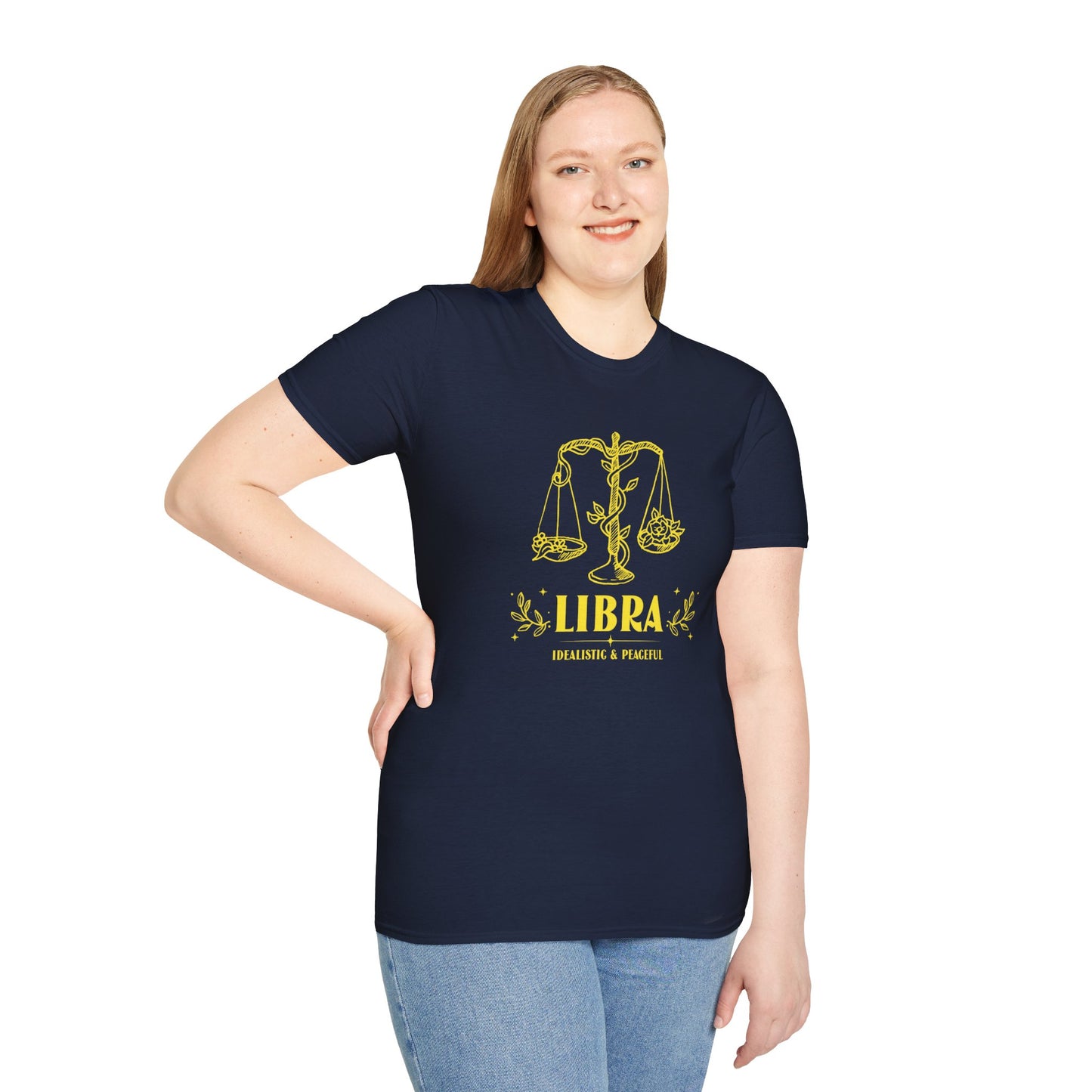 T-Shirt "Libra: Idealistic and Peaceful" | Women