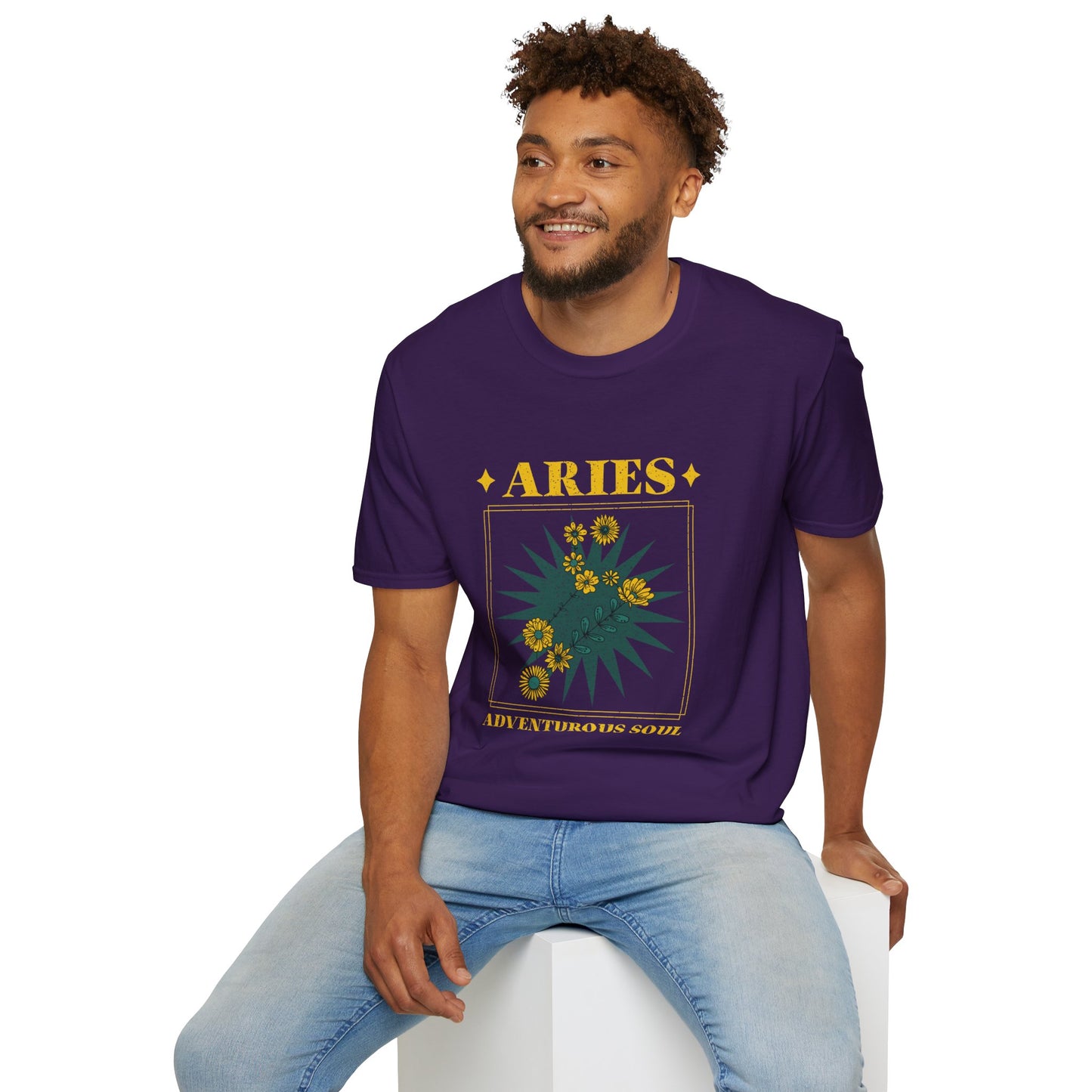 T-Shirt "Áries: Alma Aventureira" - Homem