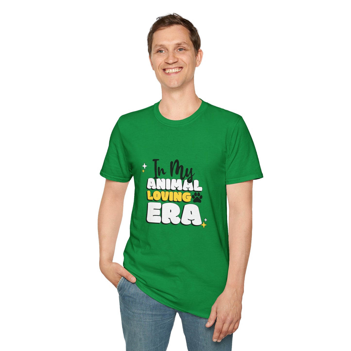 T-shirt "In My Animal Loving Era" | Man | Romero's - Embracing Diversity