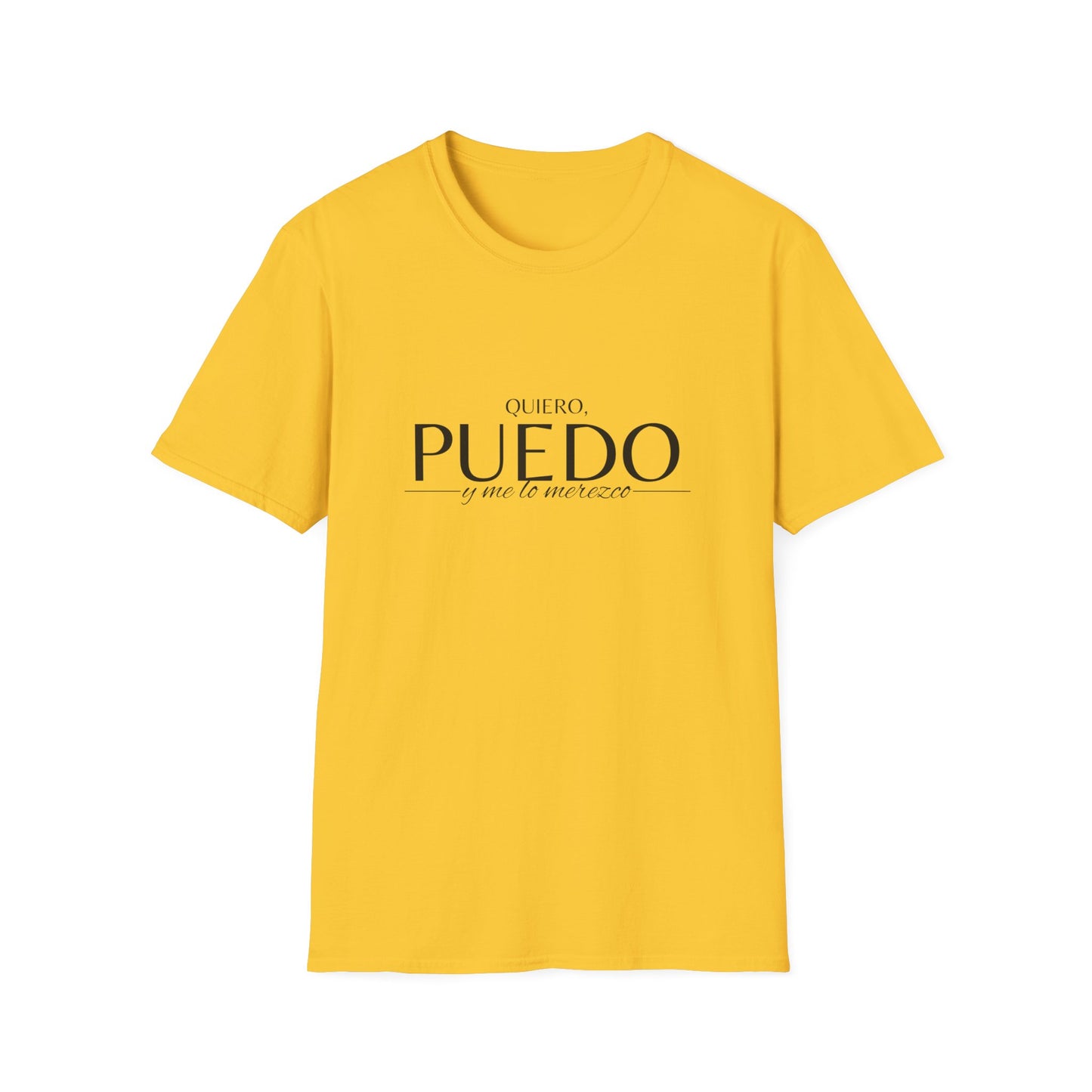 Camiseta 'Eu quero, posso e mereço' | Mulher | Reivindique o melhor do universo no Romero's