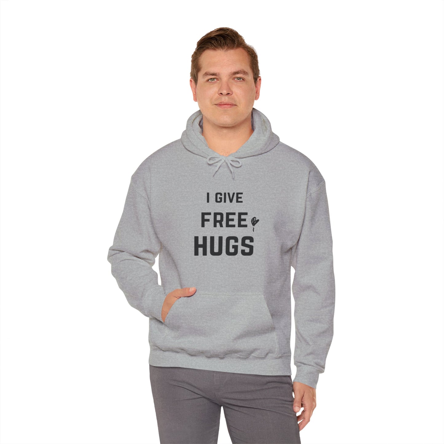 Sweatshirt "I Give Free Hugs" - Men