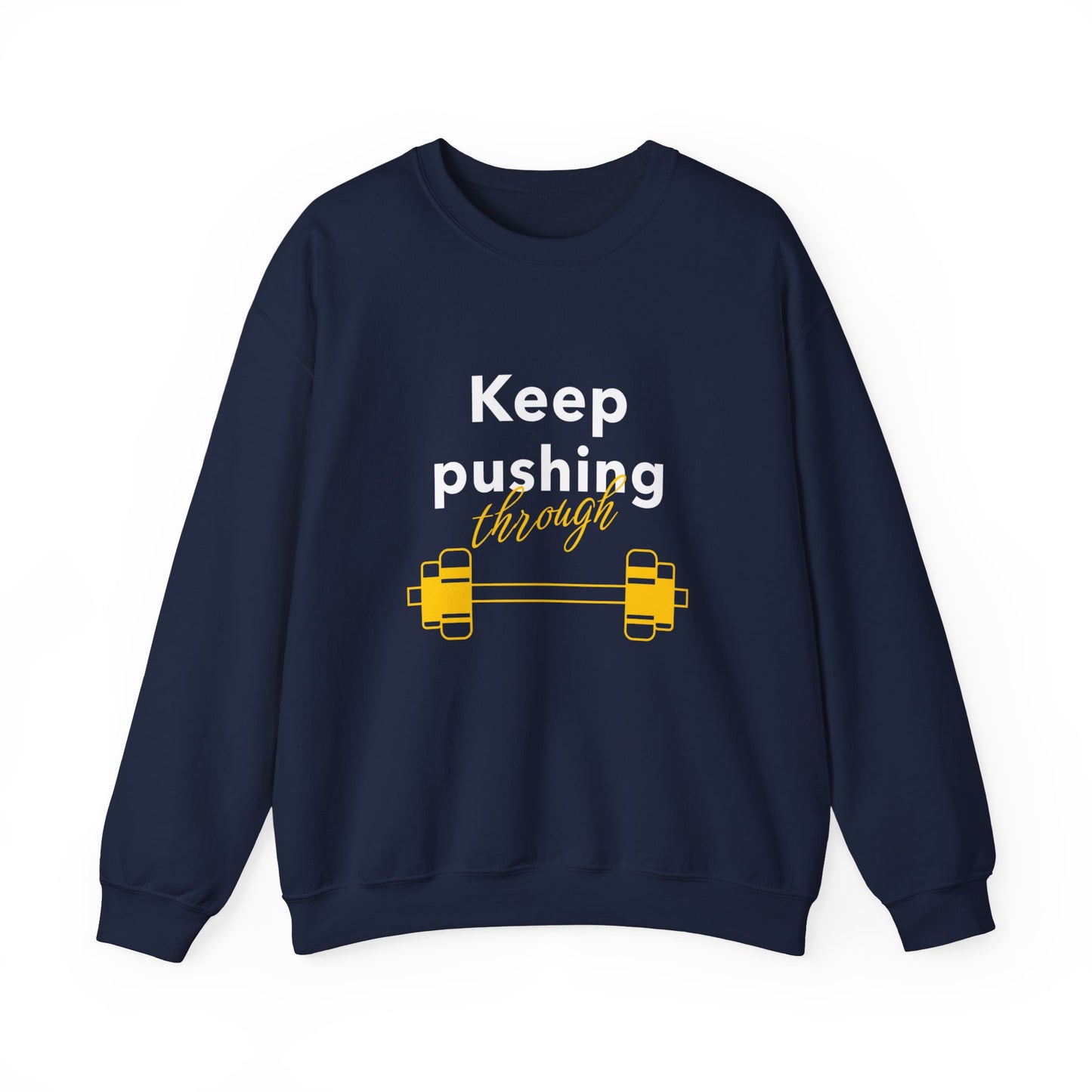 Sweatshirt "Continue empurrando" - Mulher