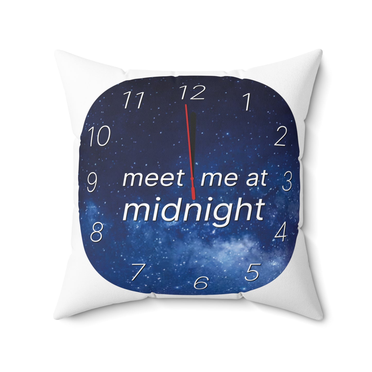 "Meet Me at Midnight" Square Polyester Cushion - Taylor's Version