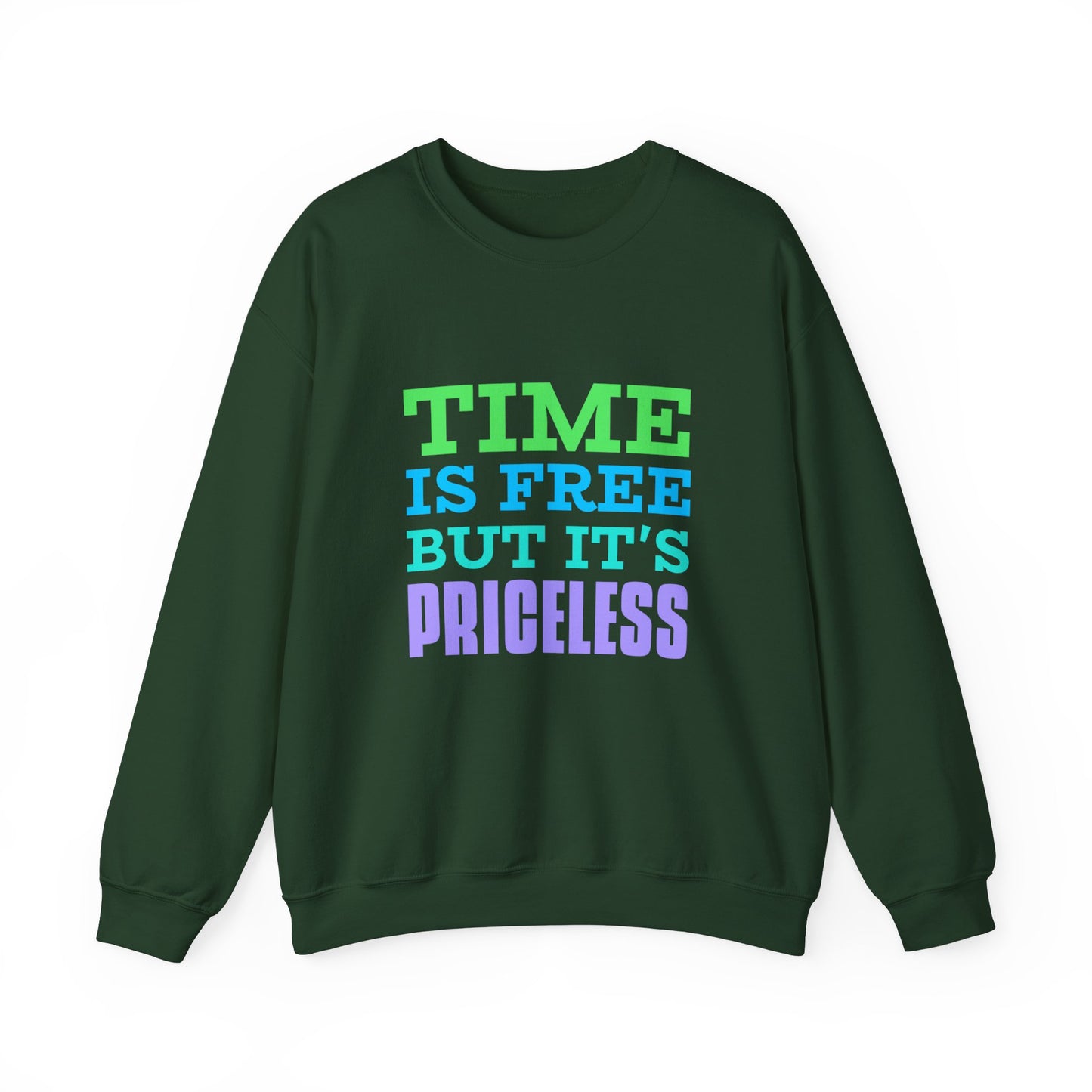 Sweatshirt "Time is Priceless" - Woman