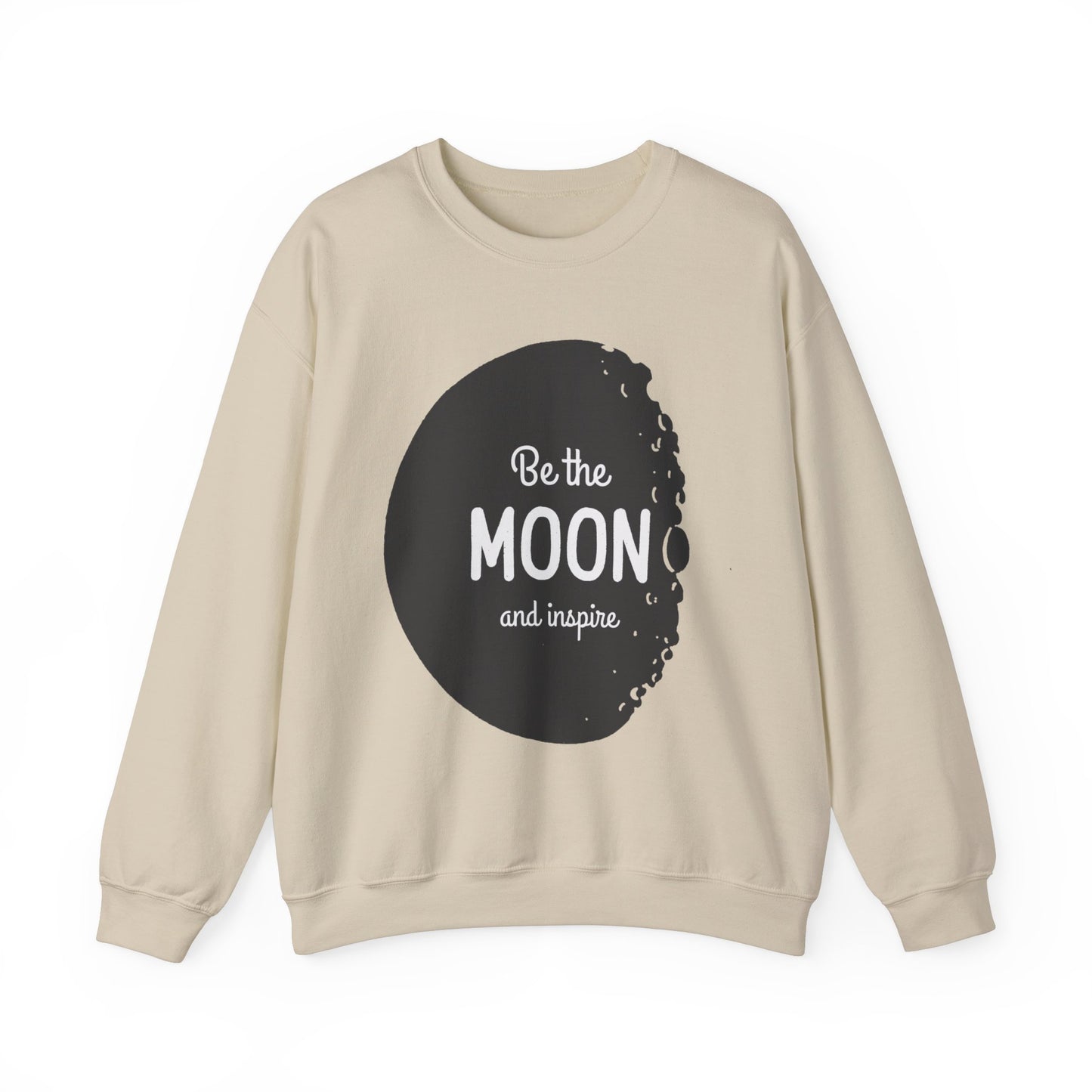 Sweatshirt "Seja a Lua e Inspire" - Mulher