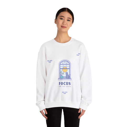 Sweatshirt "Focus on the Good" - Women