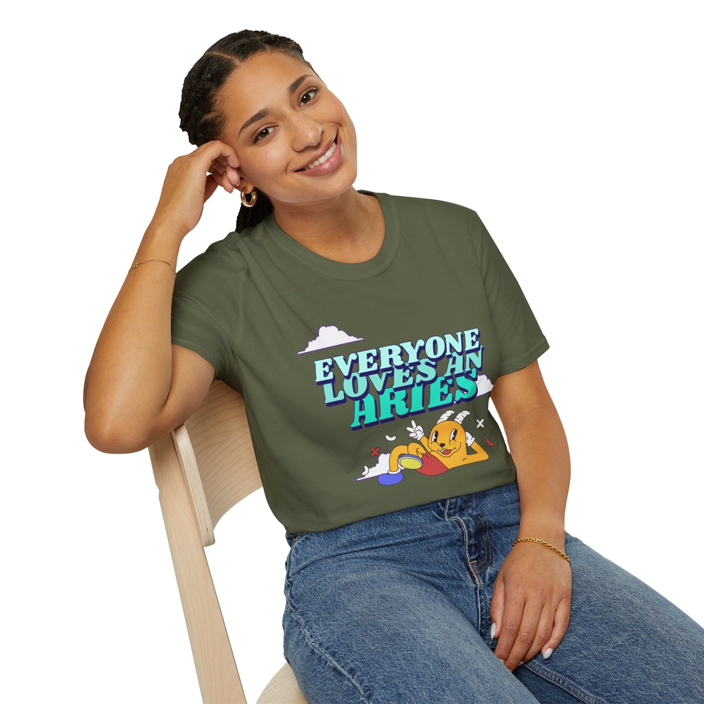 T-Shirt "Everyone loves an Aries" | Women