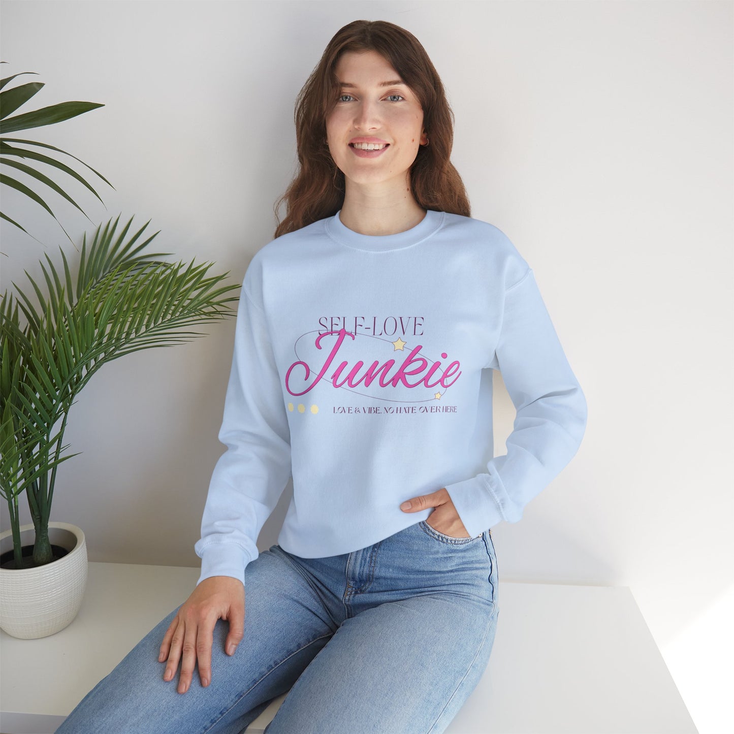 Sweatshirt "Self-Love Junkie" - Woman