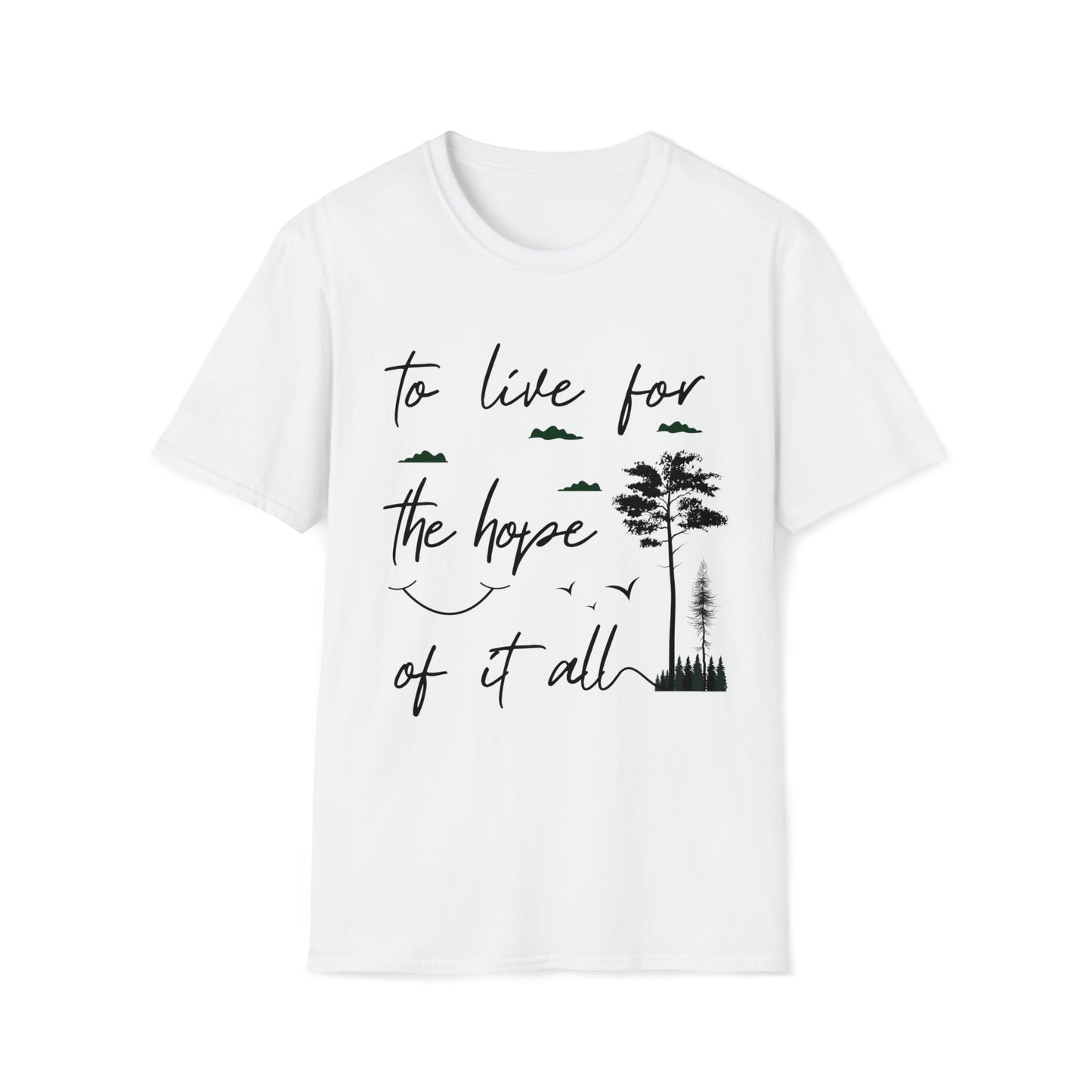 Camiseta Unisex Softstyle "To Live for the Hope of It All" - Taylor's Version