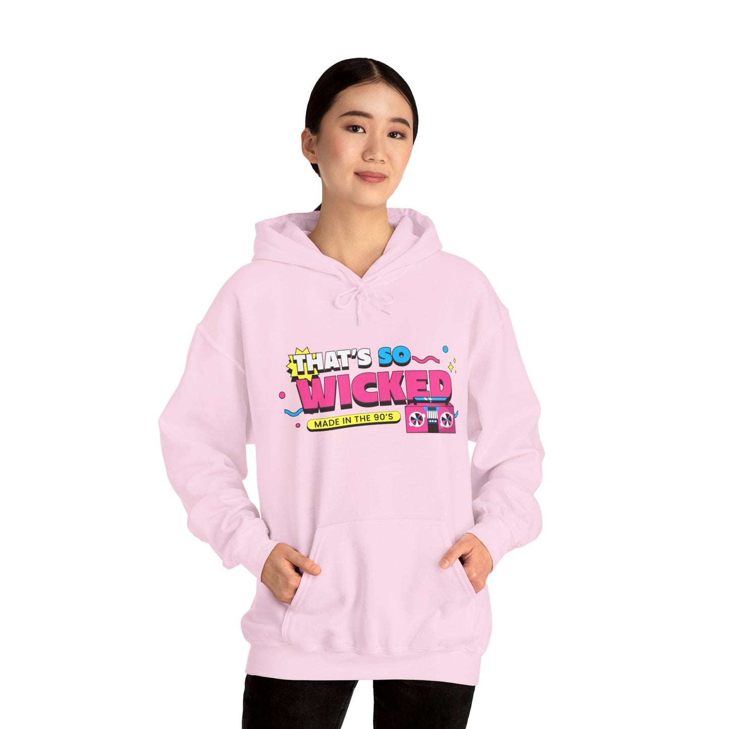 "90's Kid" Hooded Sweatshirt - Woman