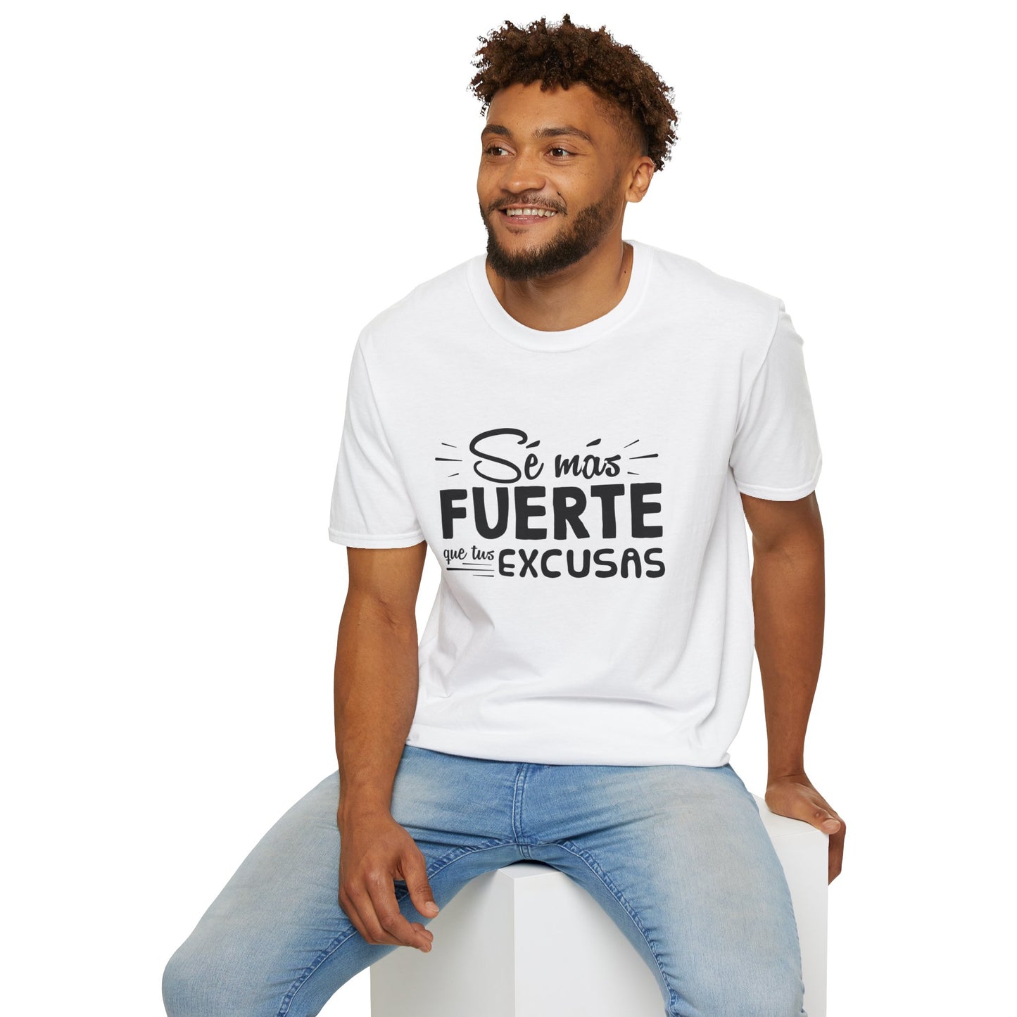 T-Shirt - "Seja mais forte" - Homem 