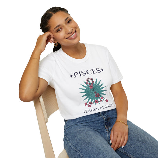 T-Shirt "Pisces: Tender Person" - Women