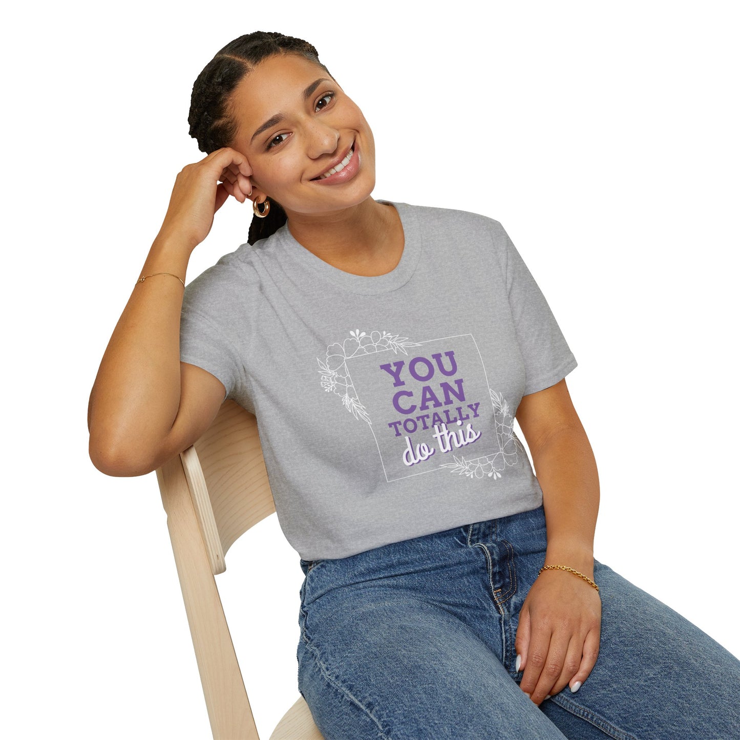 "Camiseta 'You Can Totally Do This' | Mulher | Romero's: Estilo com Intenção"