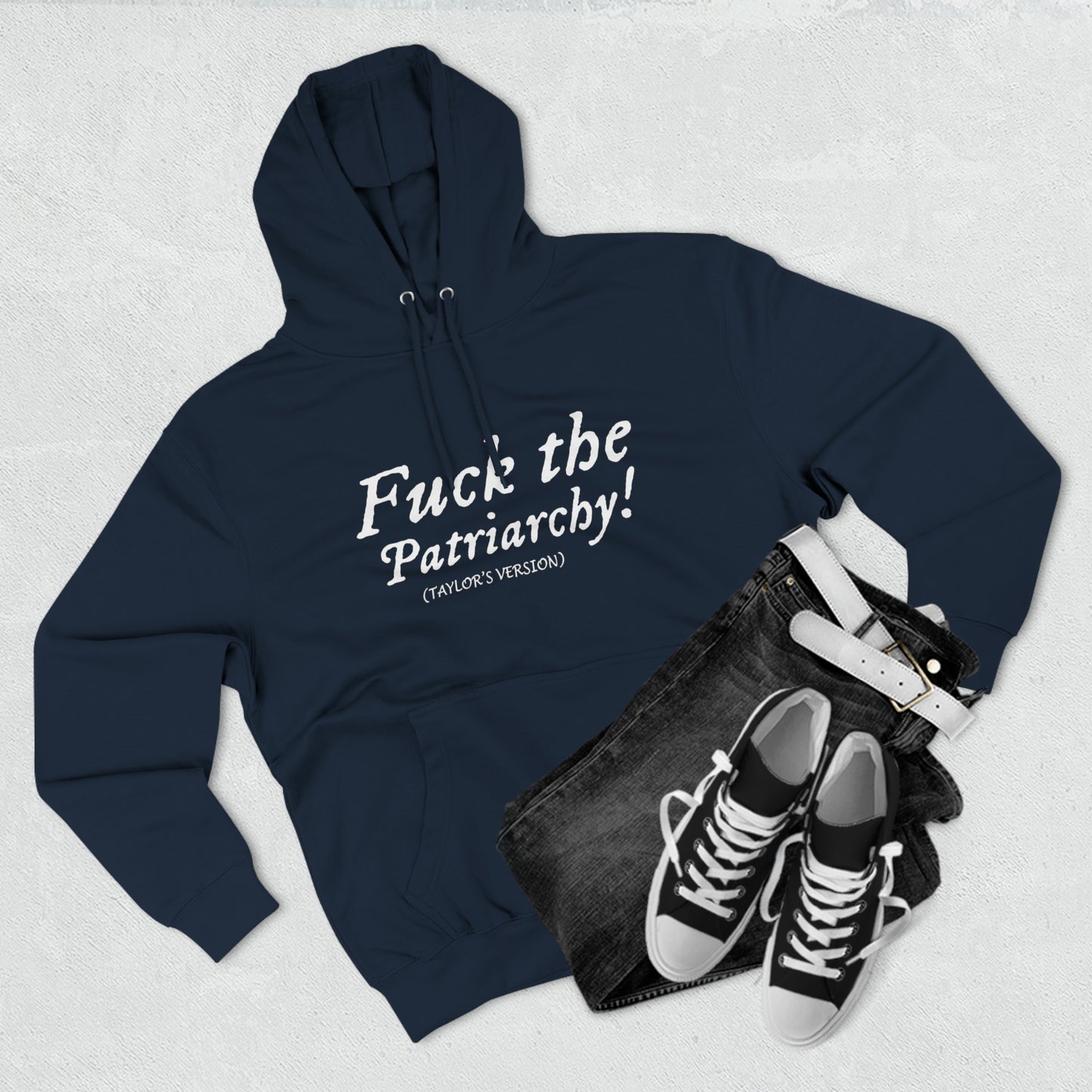 Premium Pullover Hoodie - F¡ck The Patriarchy! Taylor's Version