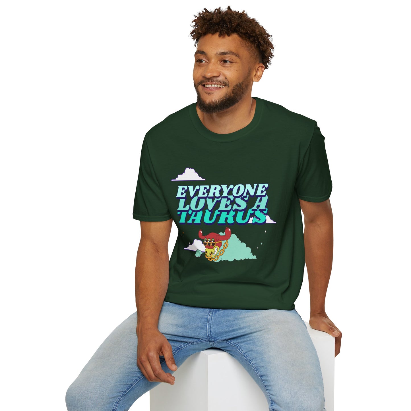 T-shirt "Todos ama um Taurus" | Homem