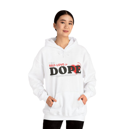 Sweatshirt con capucha "Self-love is Dope" - Women