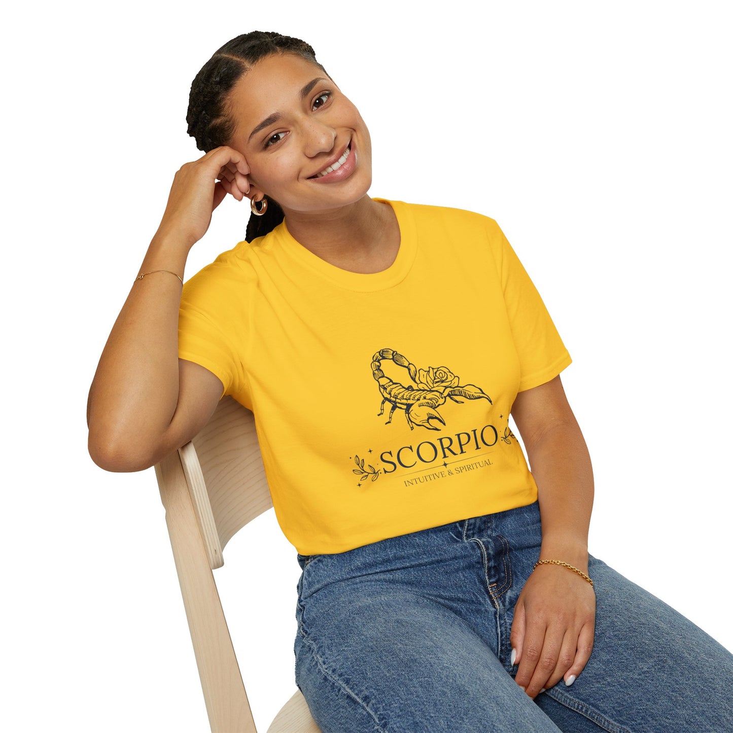 T-Shirt "Escorpião: Intuitivo e Espiritual" - Mulher