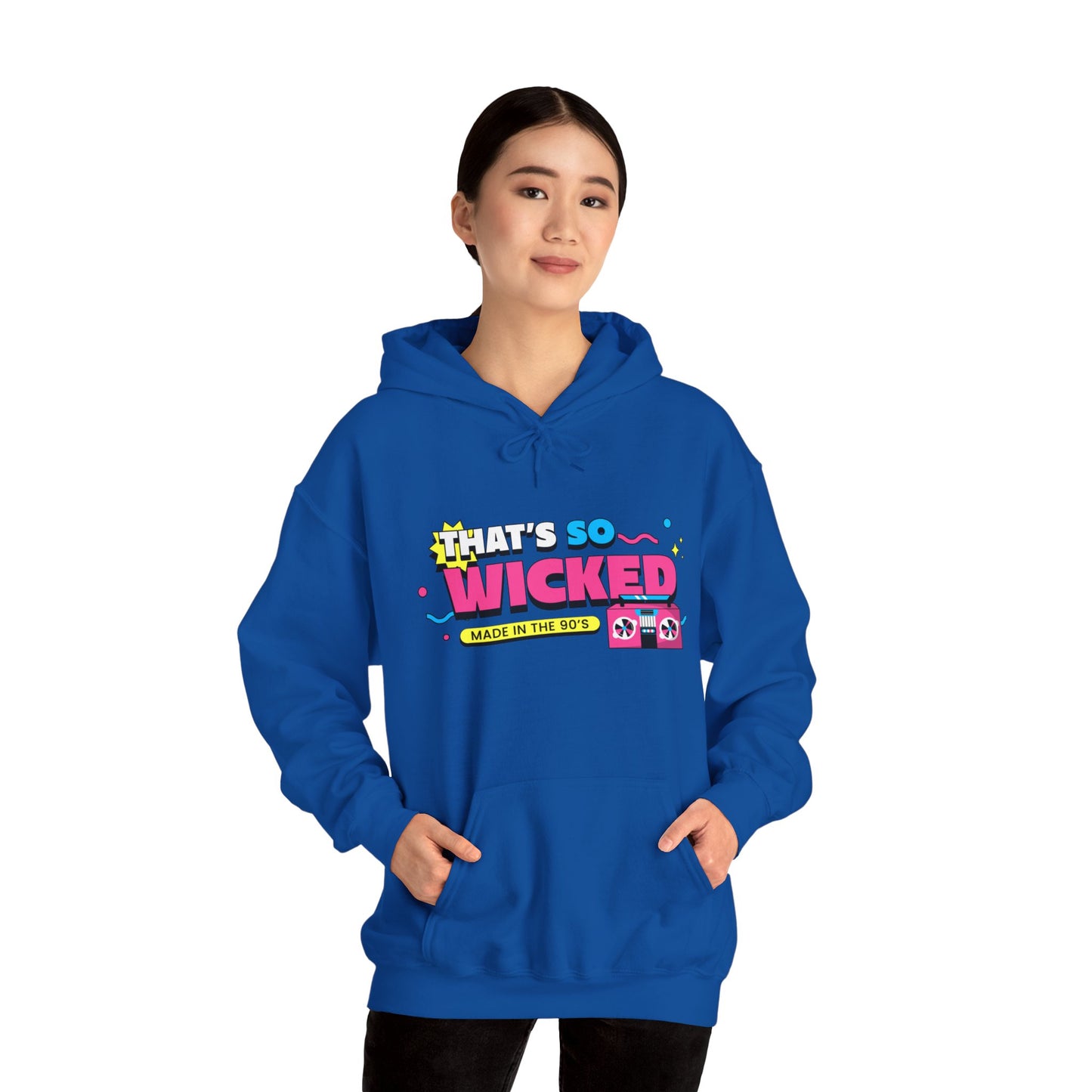 "90's Kid" Hooded Sweatshirt - Woman