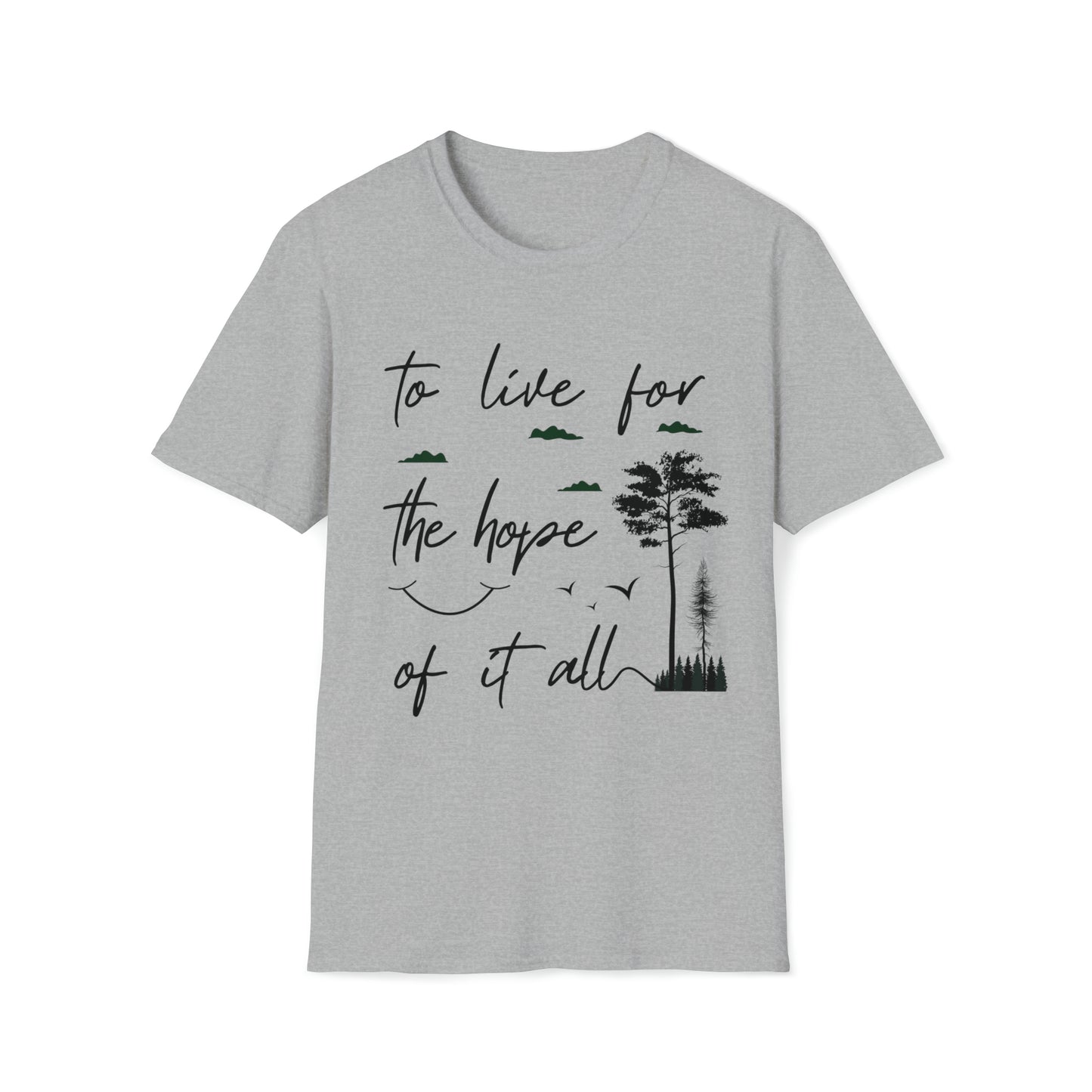 Camiseta Unisex Softstyle "To Live for the Hope of It All" - Taylor's Version