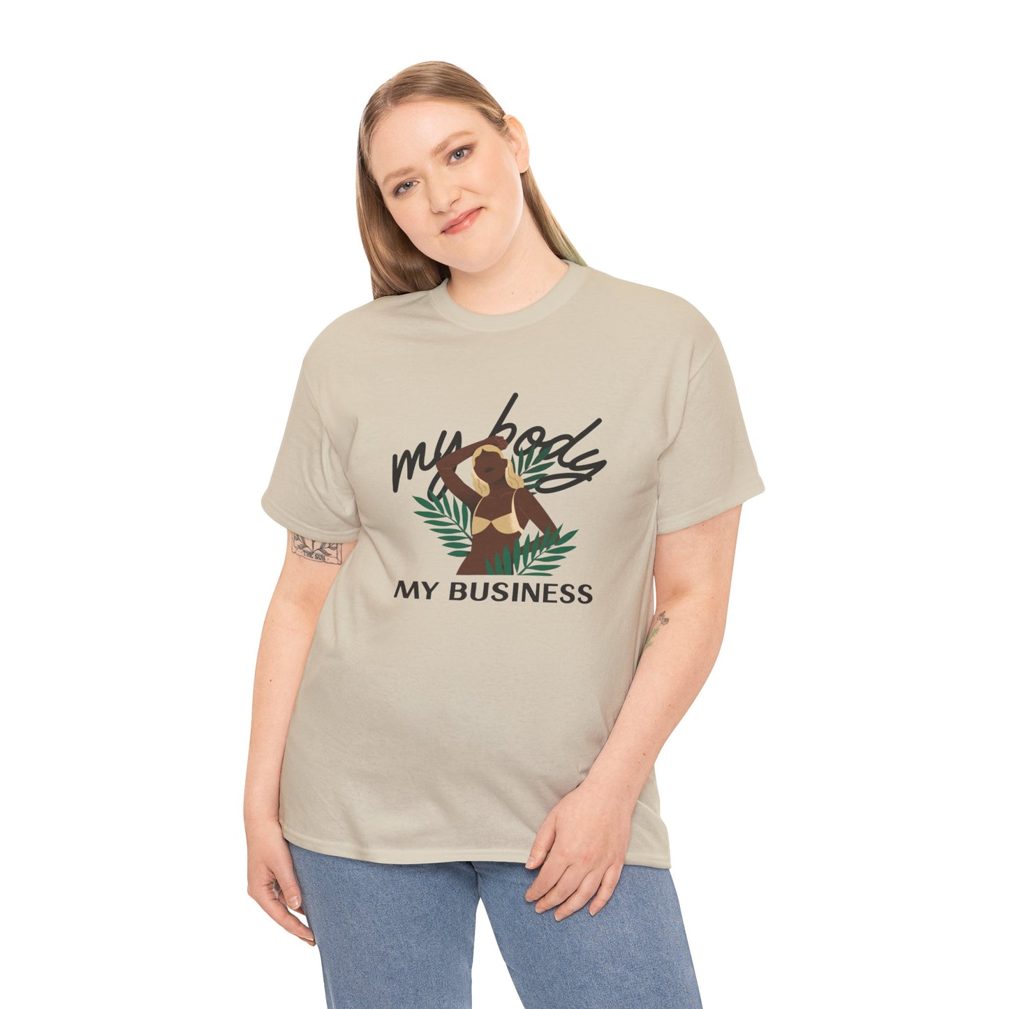 "My Body My Business" - Women's Empowerment T-Shirt - Stand Strong with Romero's