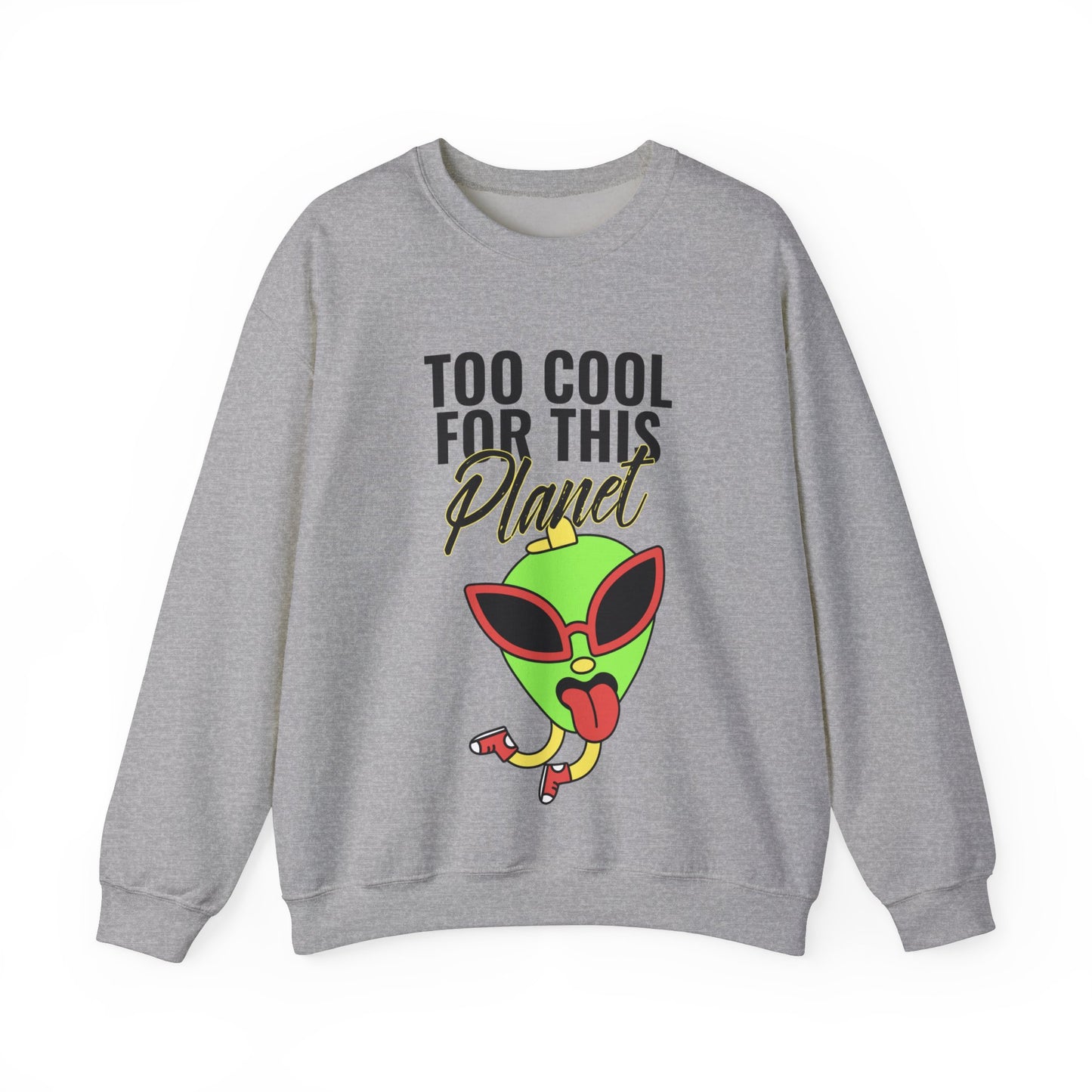 Sweatshirt "Too Cool for this Planet" - Homem