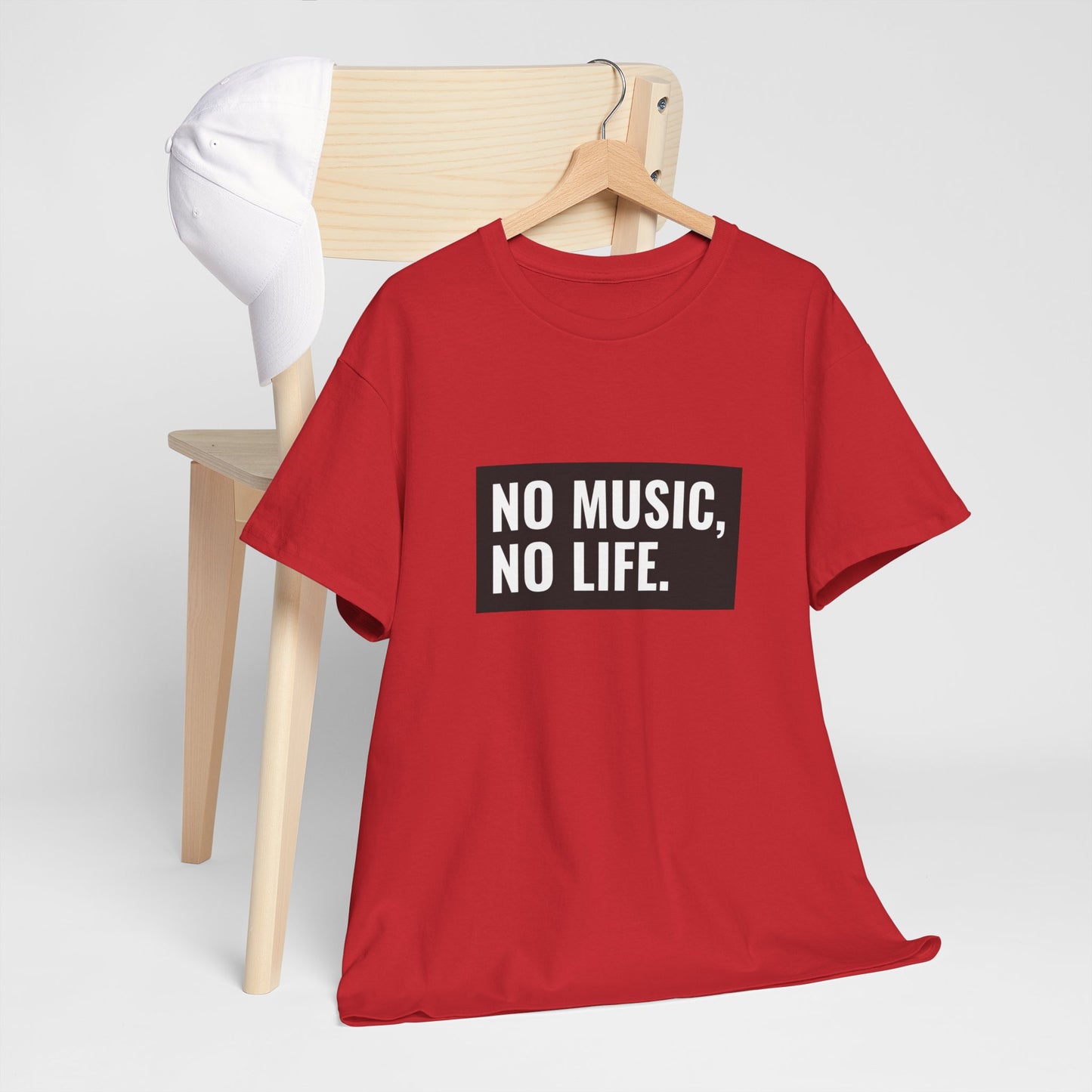 T-shirt - "Nenhuma música, nenhuma vida" | Mulheres | Romero