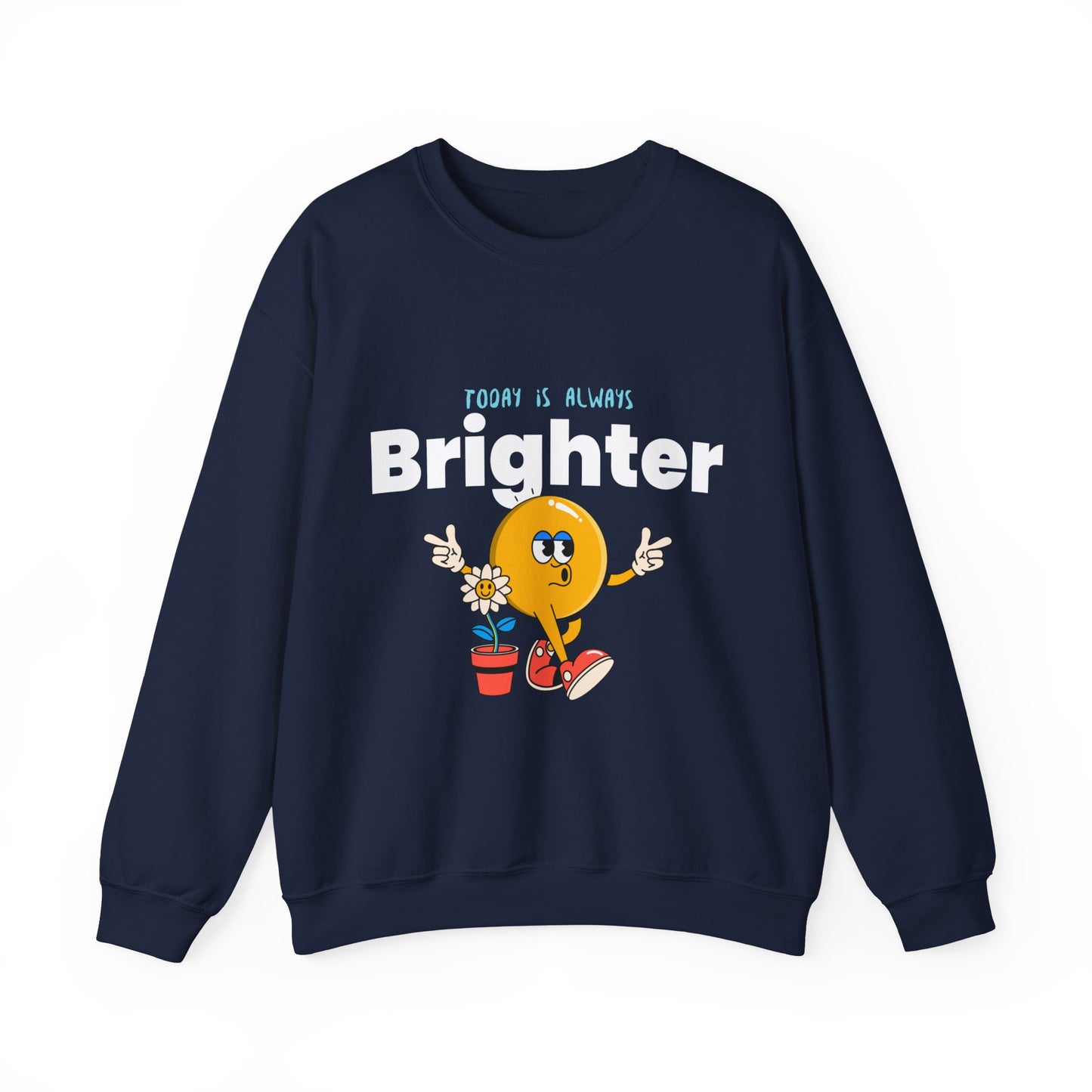 Sweatshirt "Hoje é Sempre Mais Brilhante" - Mulher