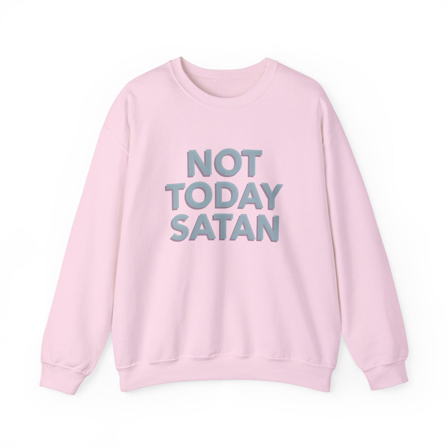 Sweatshirt "Hoje Não Satanás" - Homem