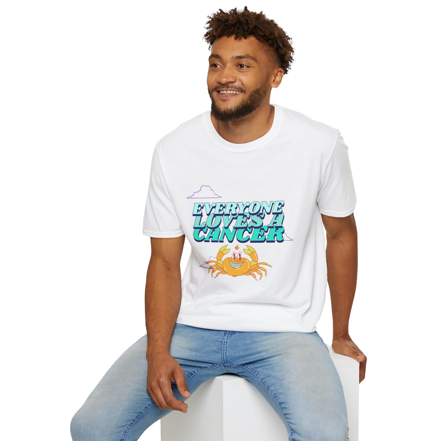 T-shirt "todos ama o cancro" | Homem