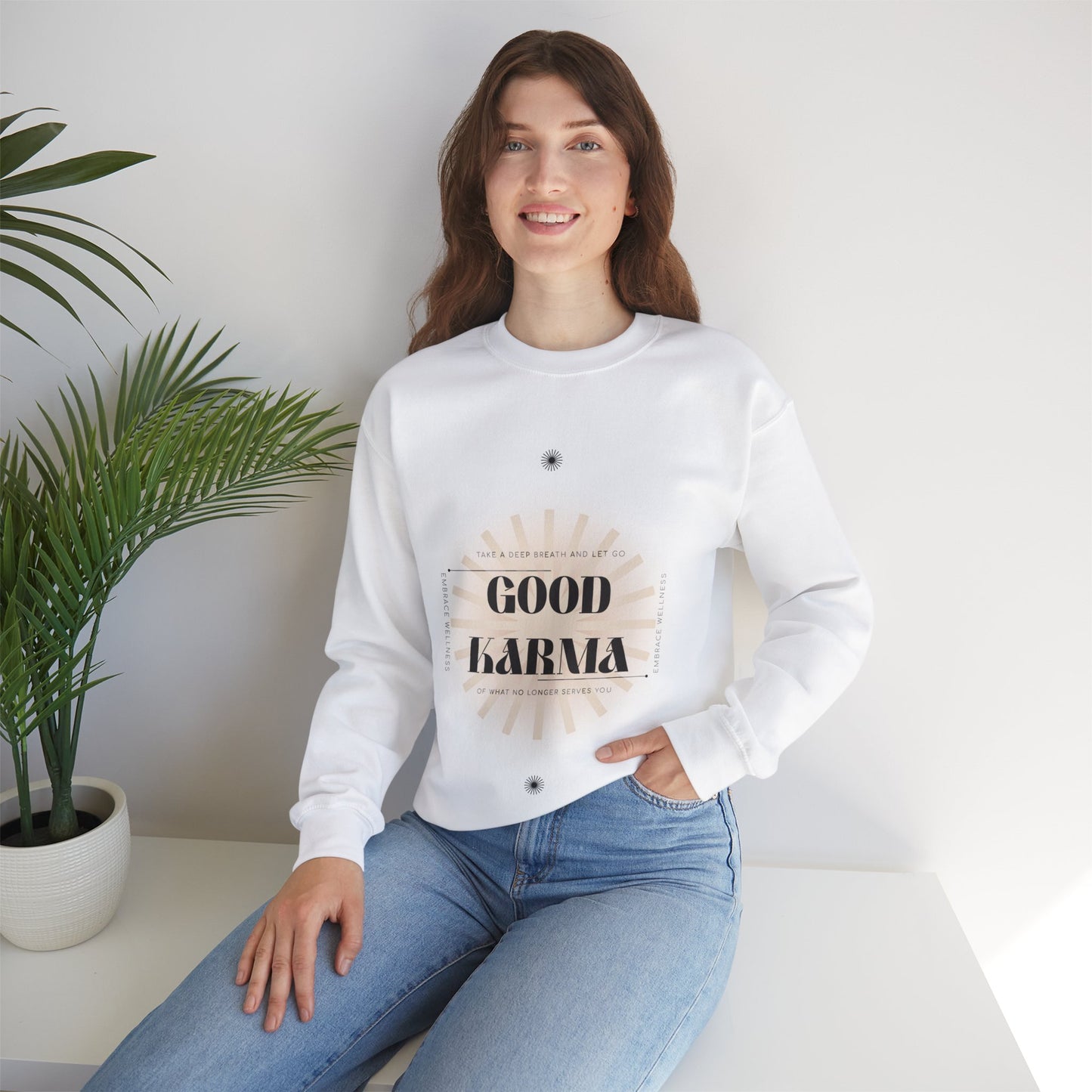 Sweatshirt "Good Karma" - Woman